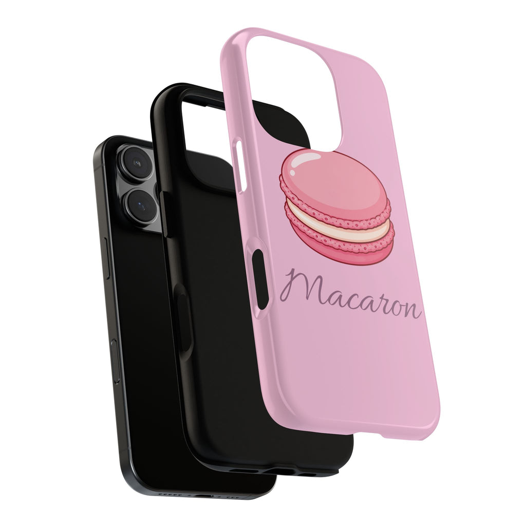 Macaron Phone Case — Cute Dessert Illustration