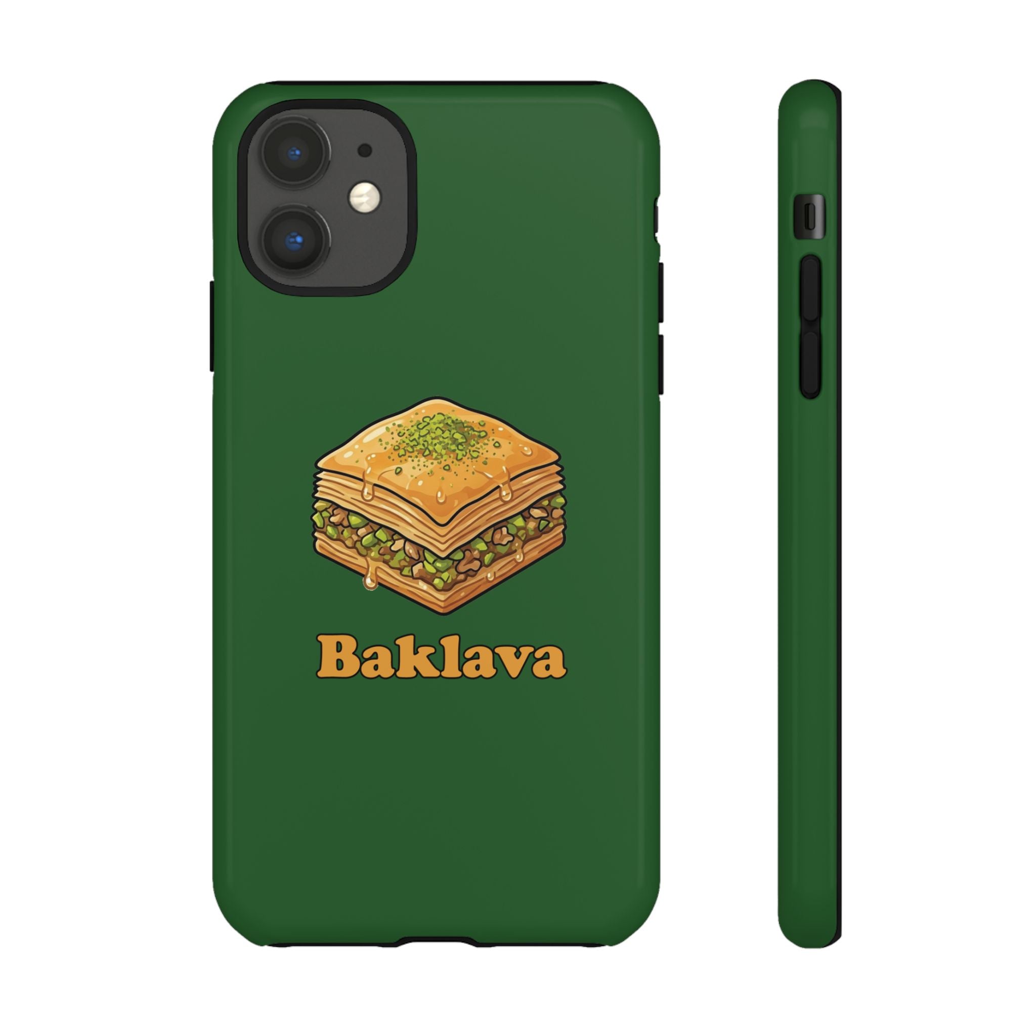 Baklava Phone Case — Cute Dessert Illustration