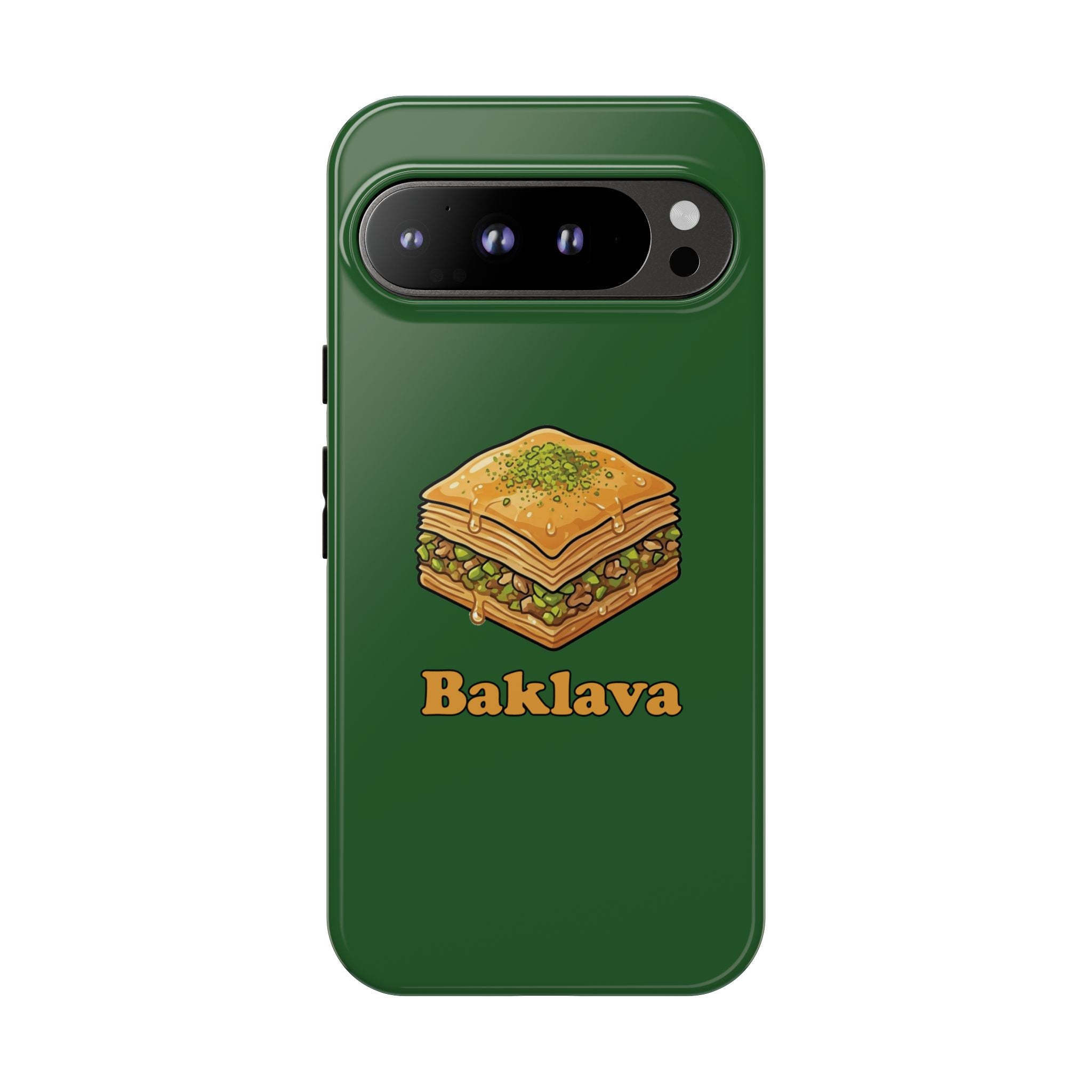 Baklava Phone Case — Cute Dessert Illustration
