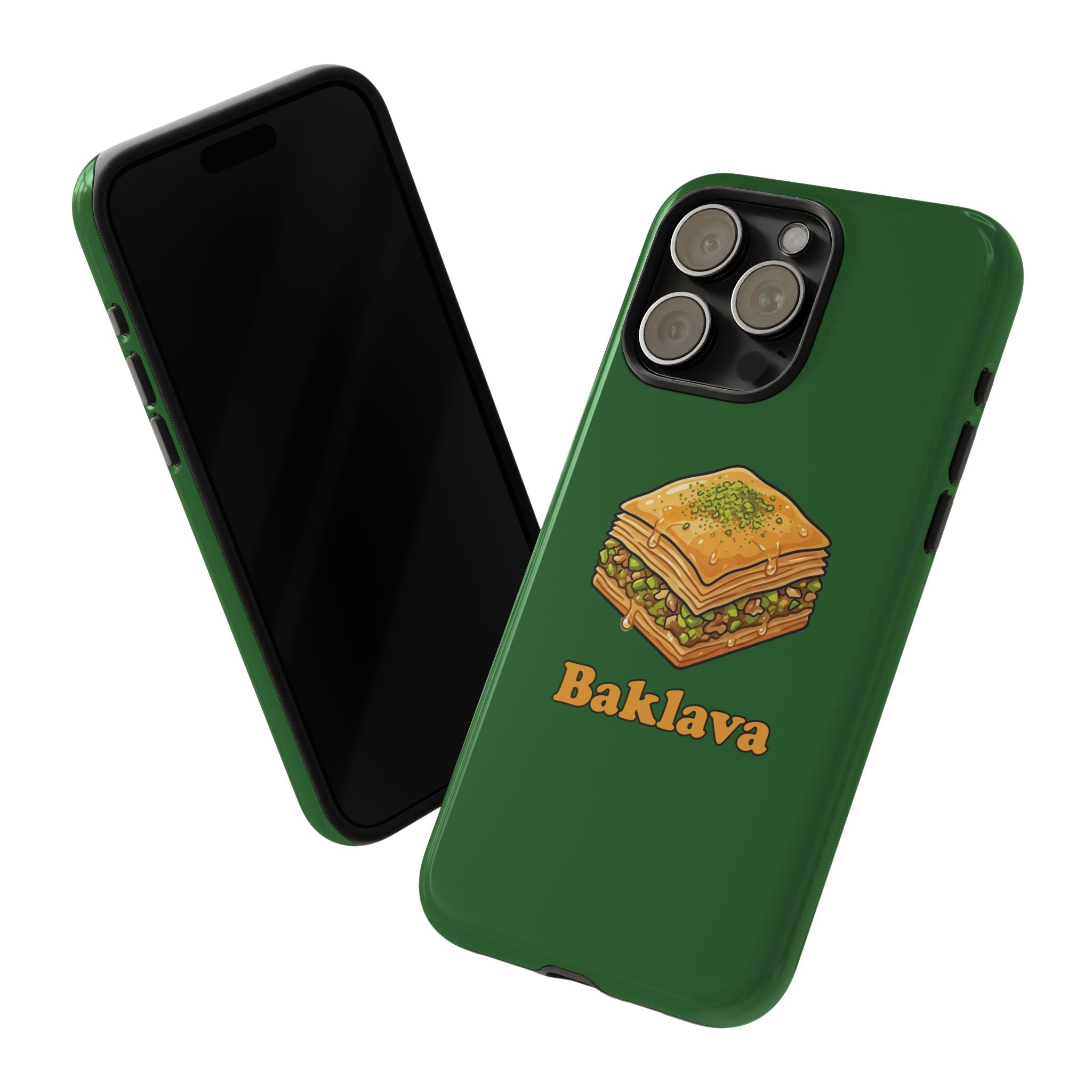 Baklava Phone Case — Cute Dessert Illustration