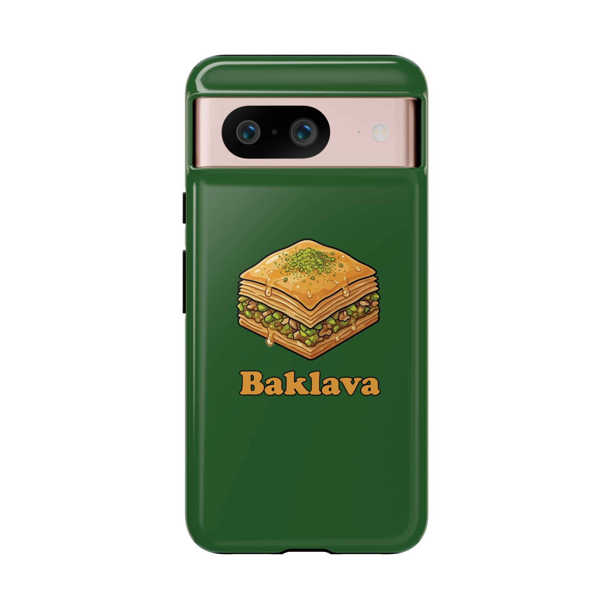 Baklava Phone Case — Cute Dessert Illustration