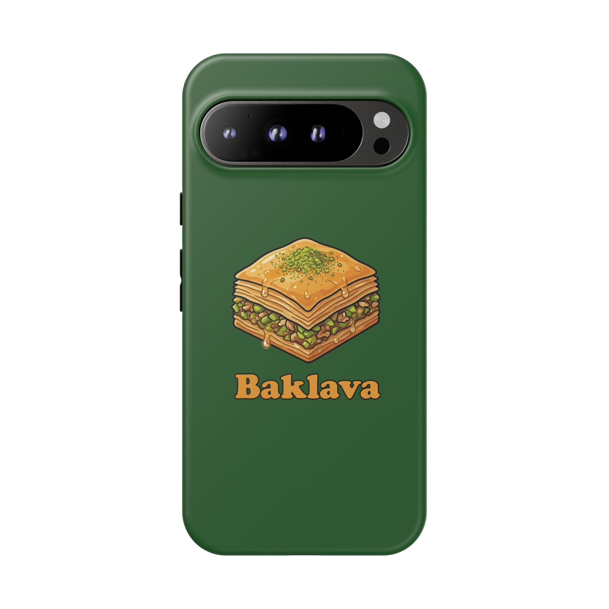 Baklava Phone Case — Cute Dessert Illustration