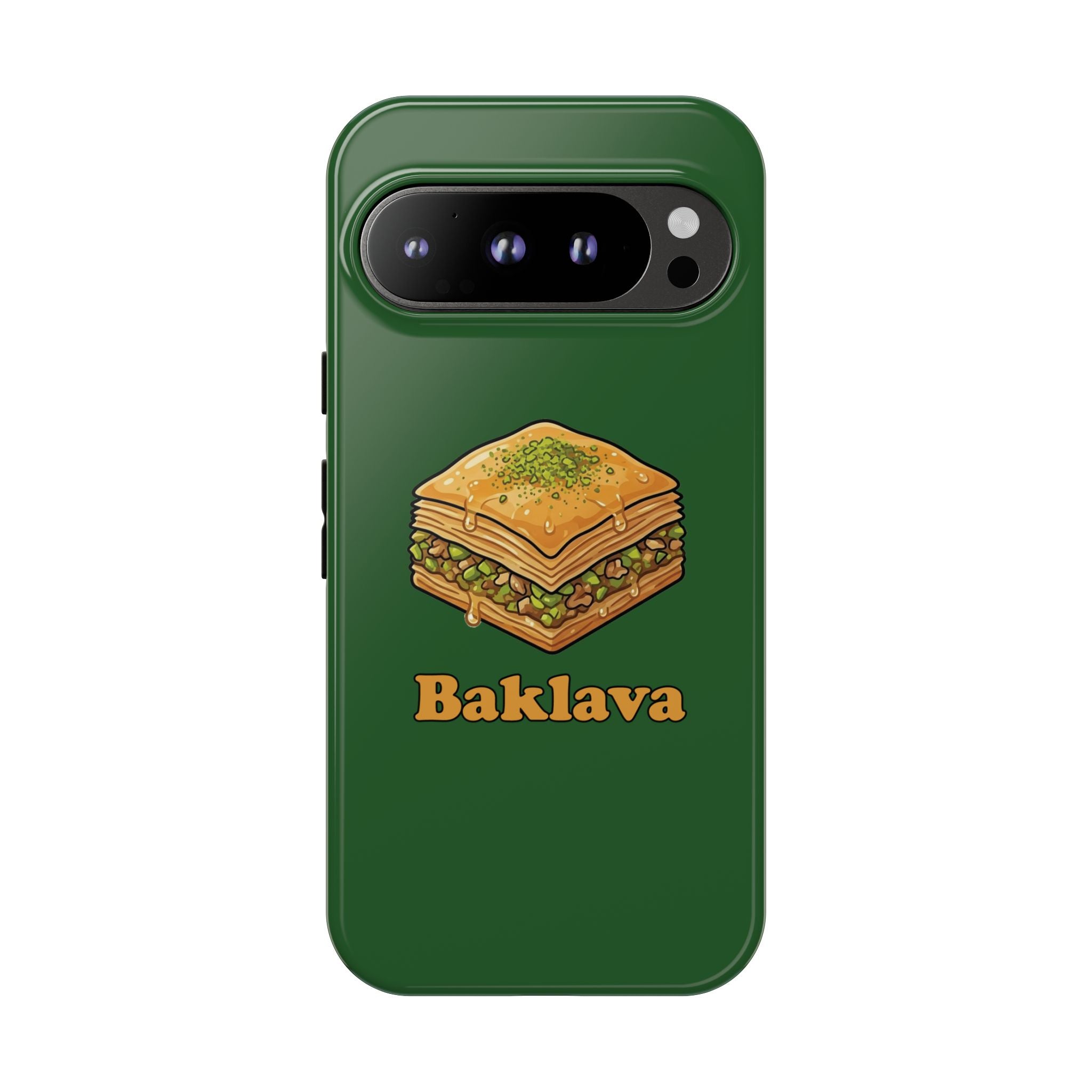 Baklava Phone Case — Cute Dessert Illustration