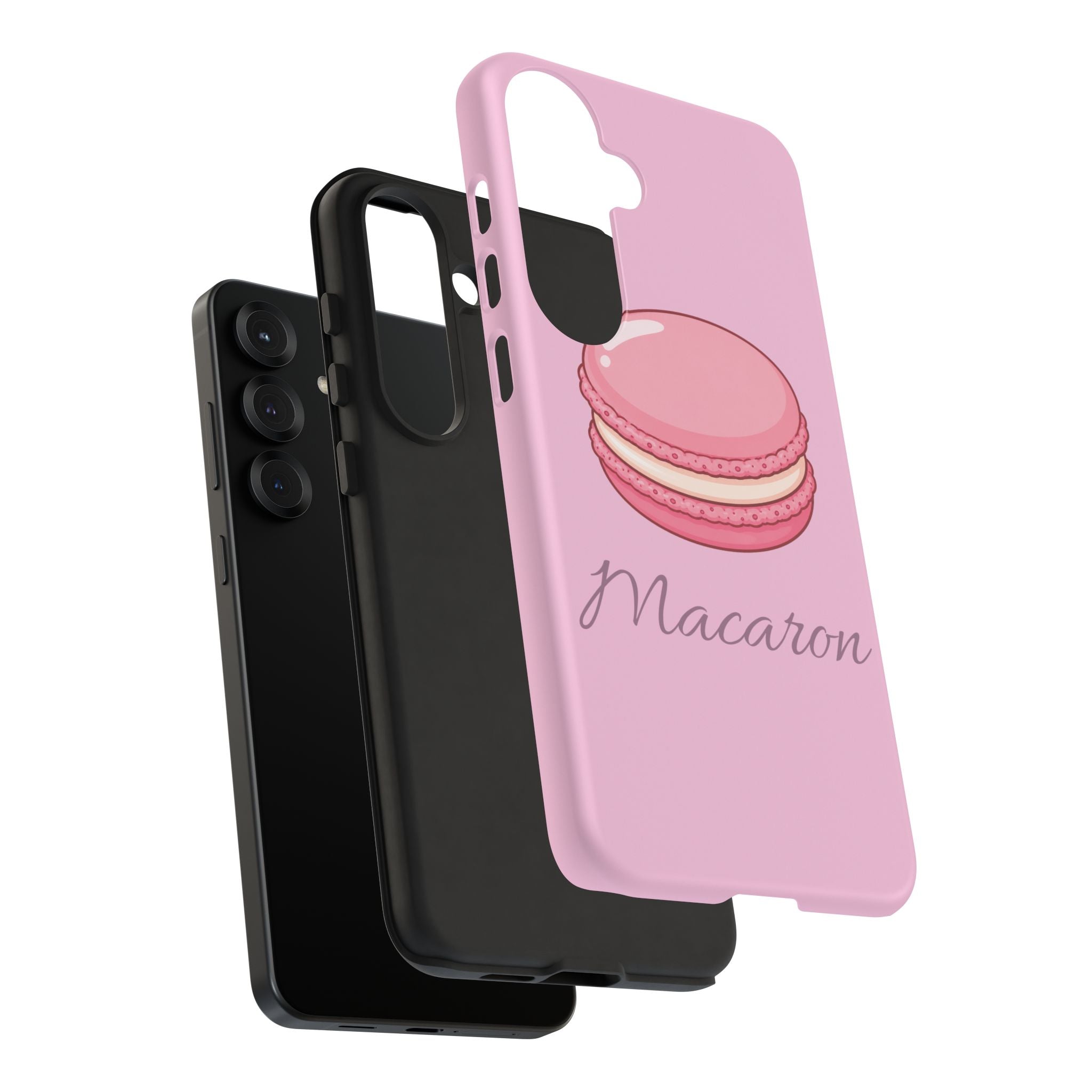 Macaron Phone Case — Cute Dessert Illustration