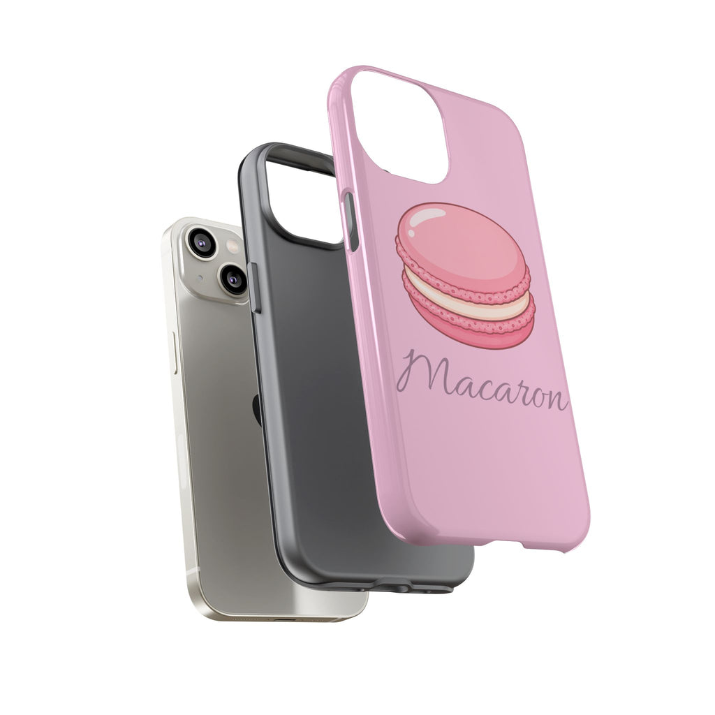 Macaron Phone Case — Cute Dessert Illustration
