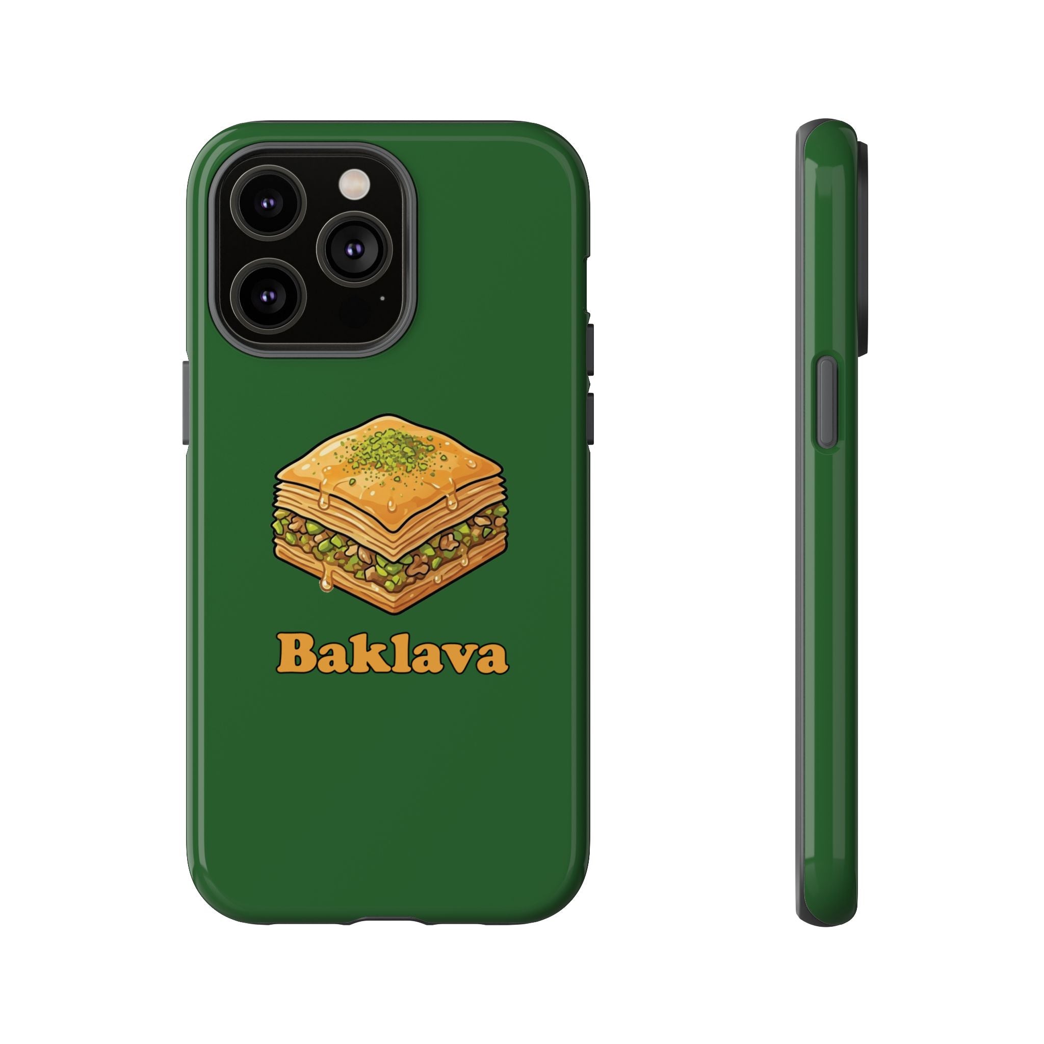 Baklava Phone Case — Cute Dessert Illustration