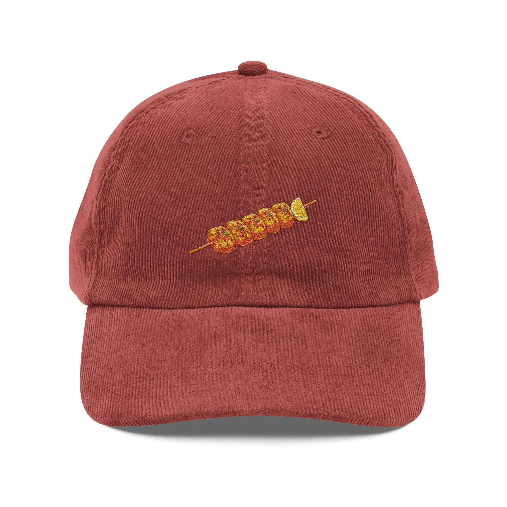 Corduroy Embroidered Cap — Souvlaki