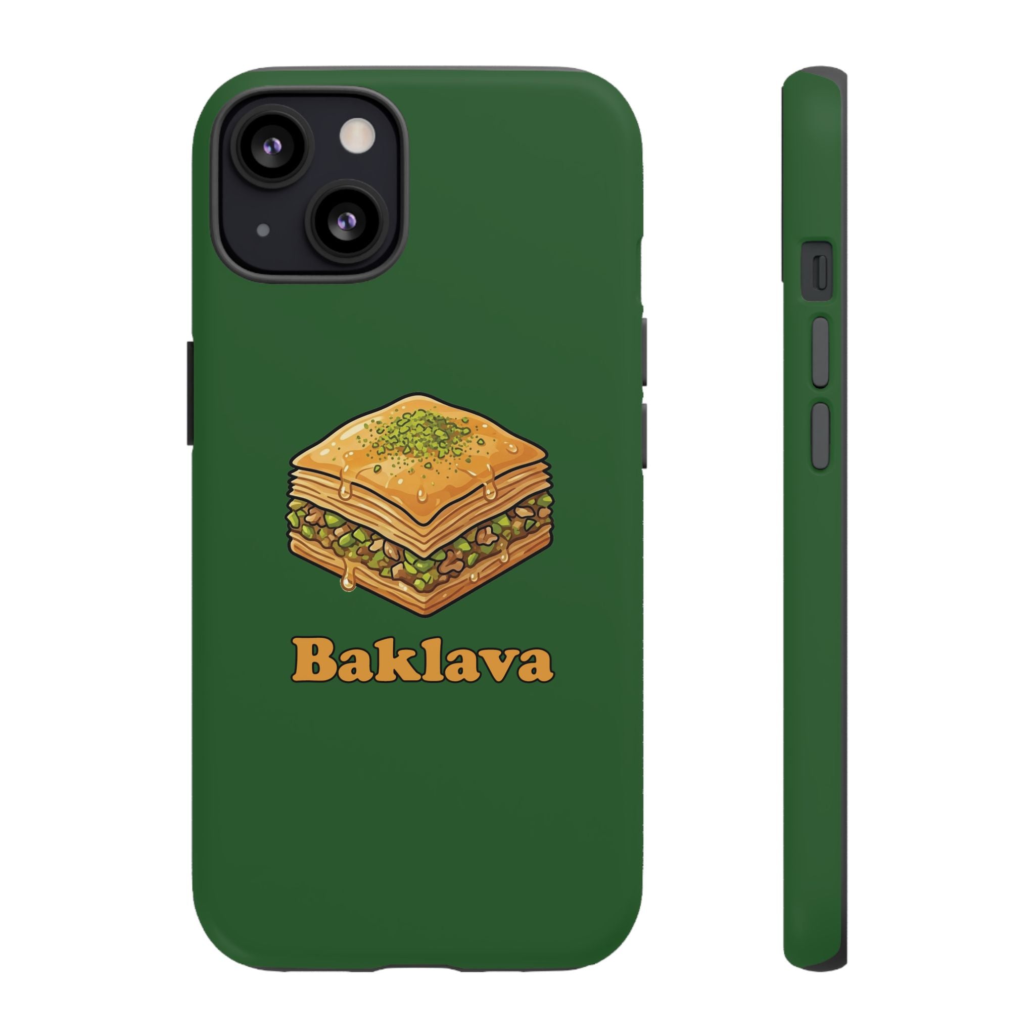 Baklava Phone Case — Cute Dessert Illustration