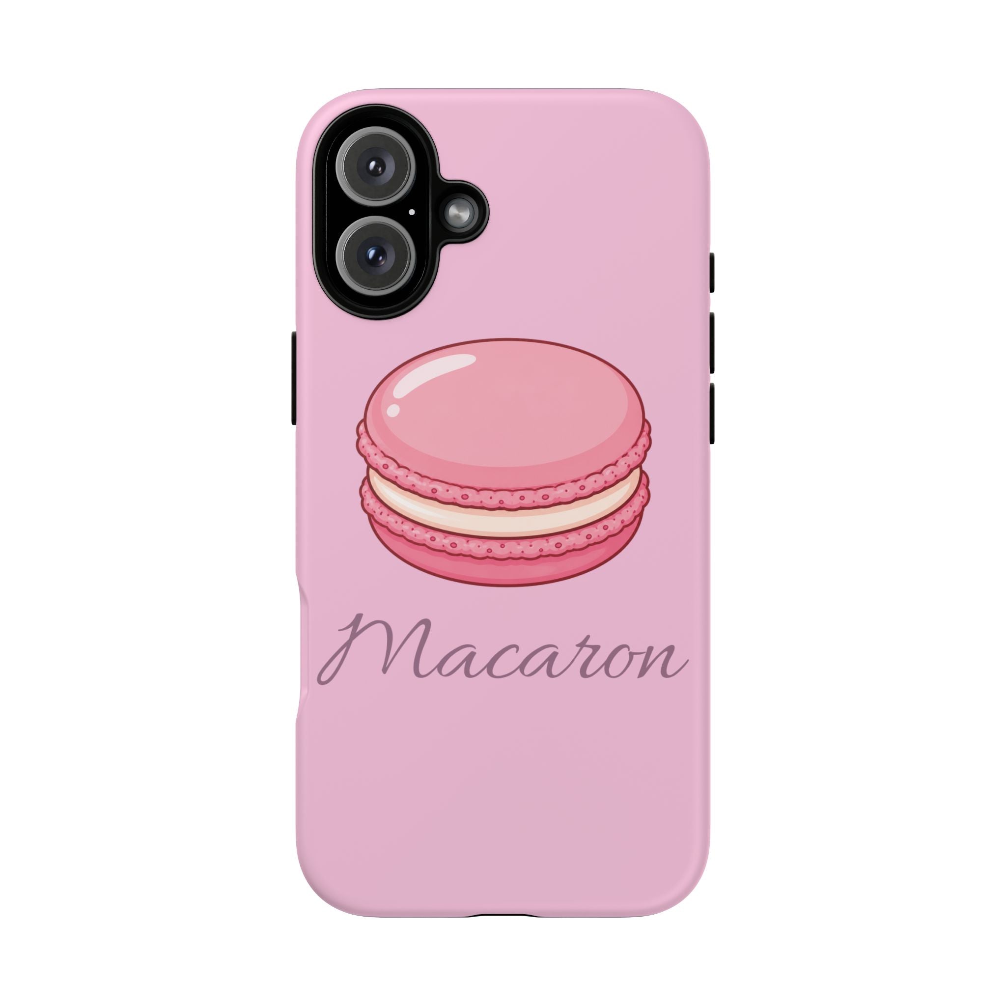 Macaron Phone Case — Cute Dessert Illustration