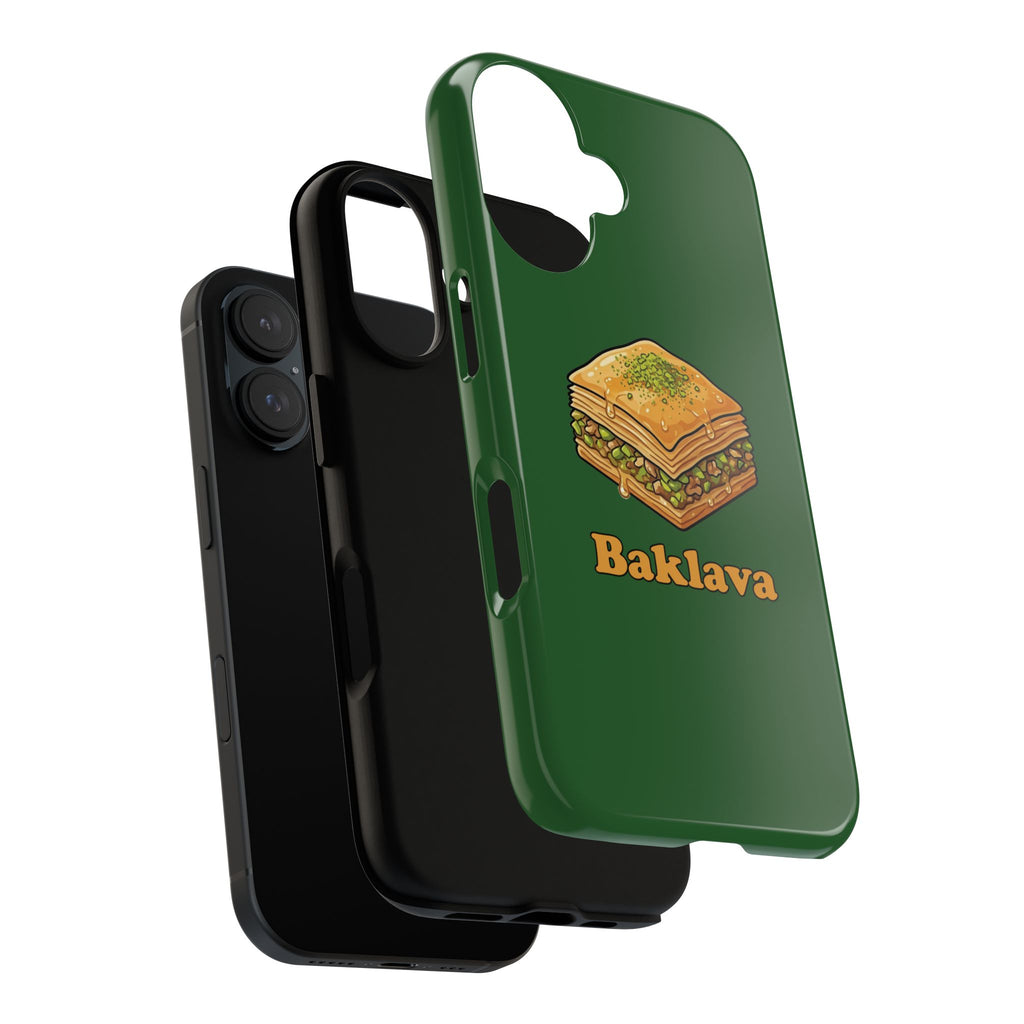 Baklava Phone Case — Cute Dessert Illustration