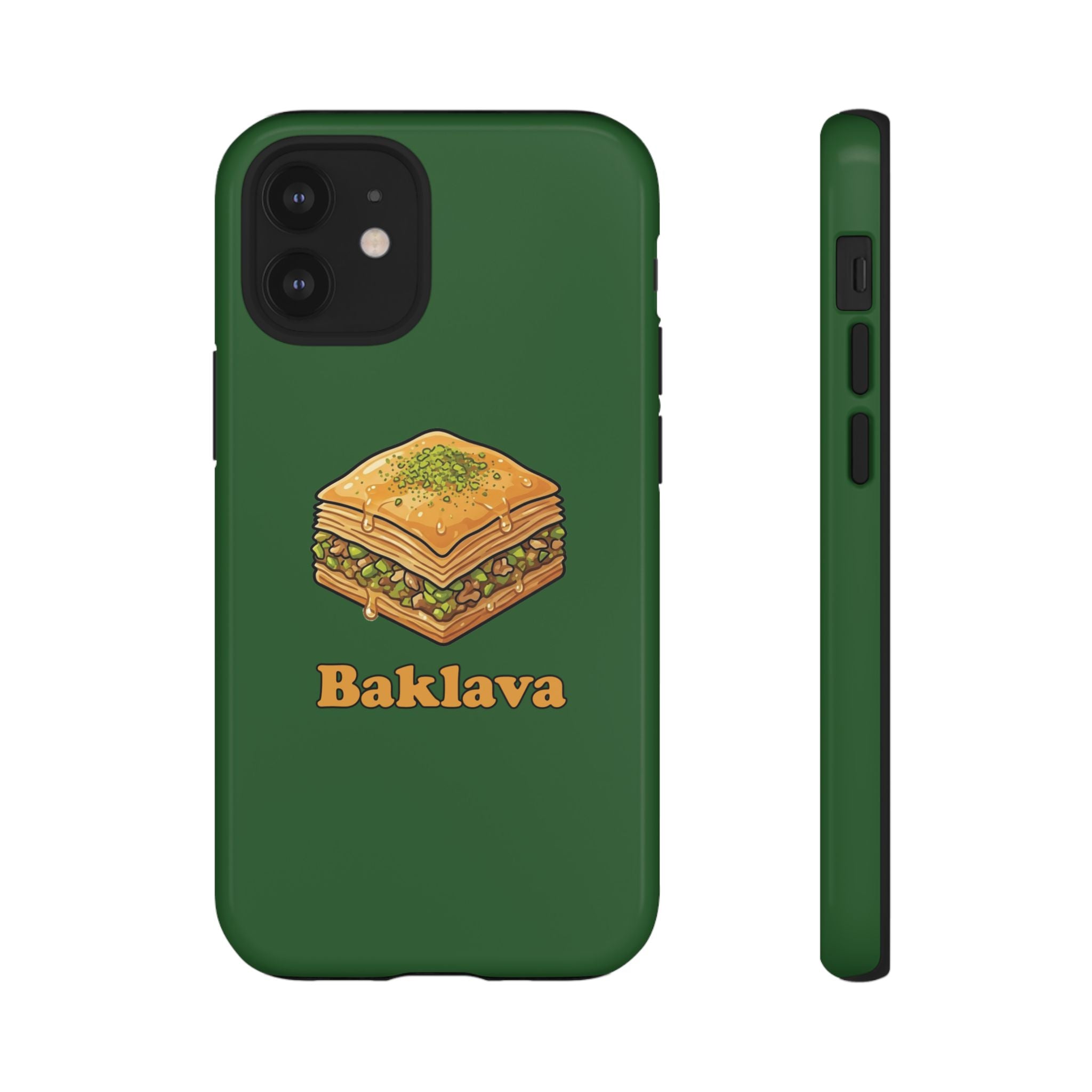Baklava Phone Case — Cute Dessert Illustration