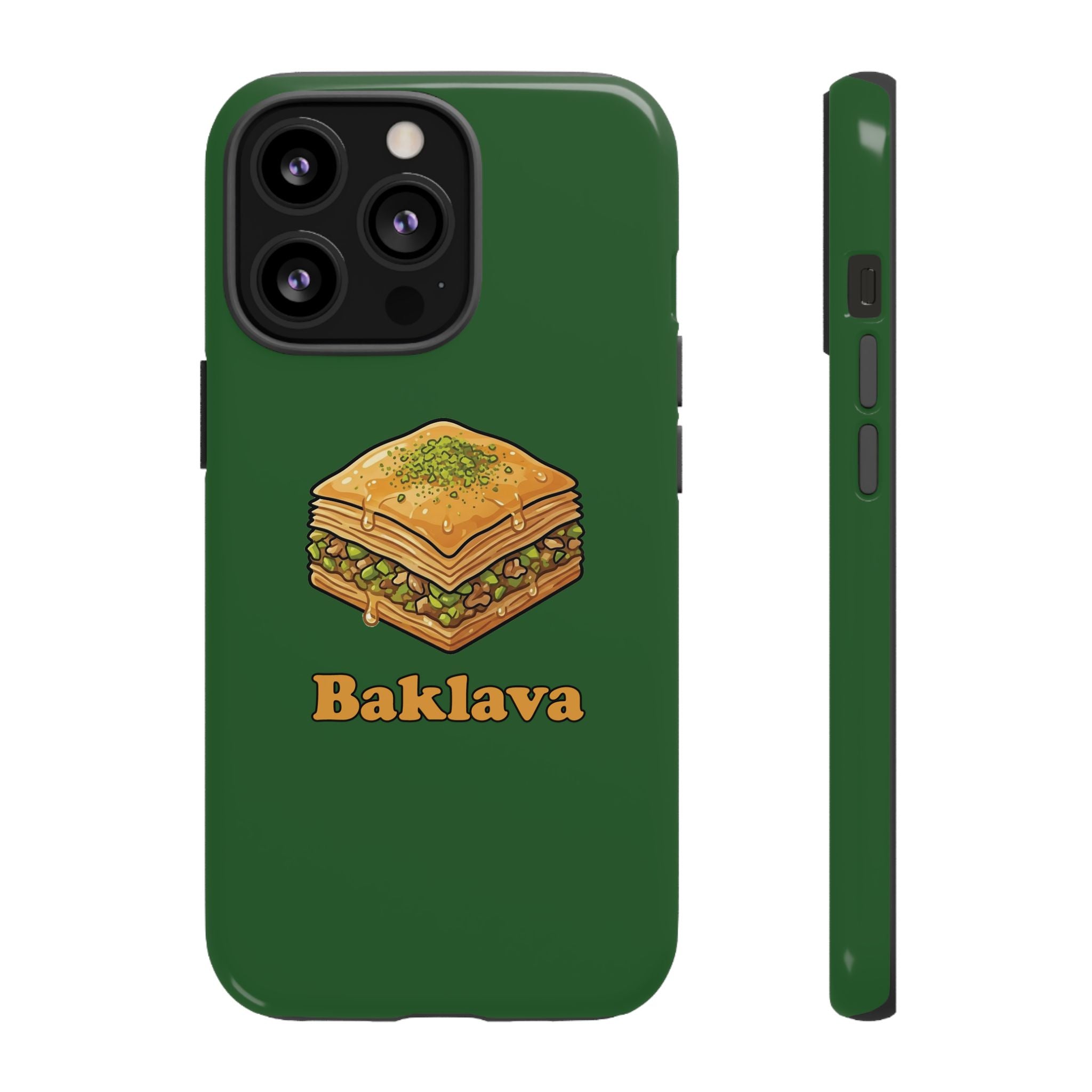 Baklava Phone Case — Cute Dessert Illustration