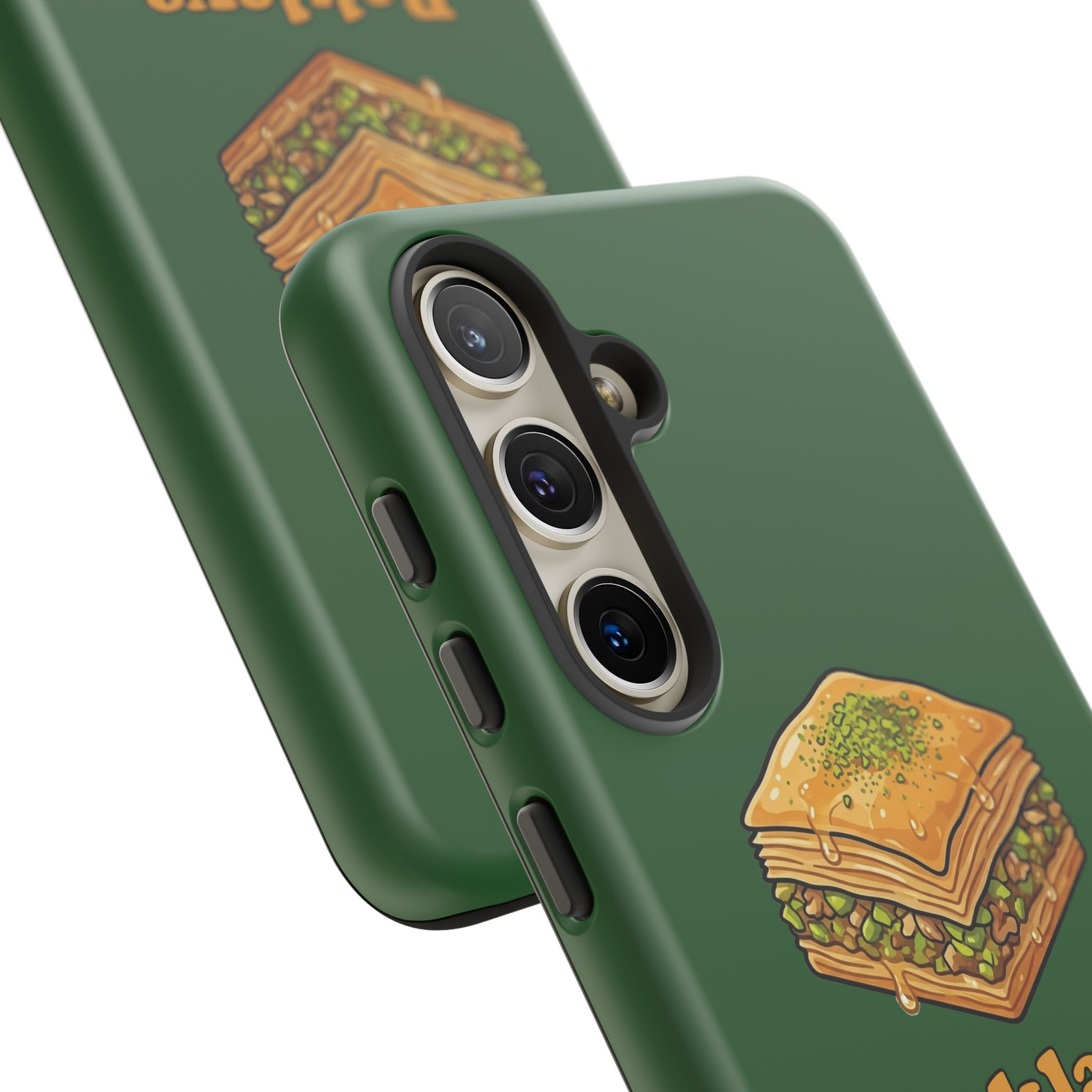 Baklava Phone Case — Cute Dessert Illustration