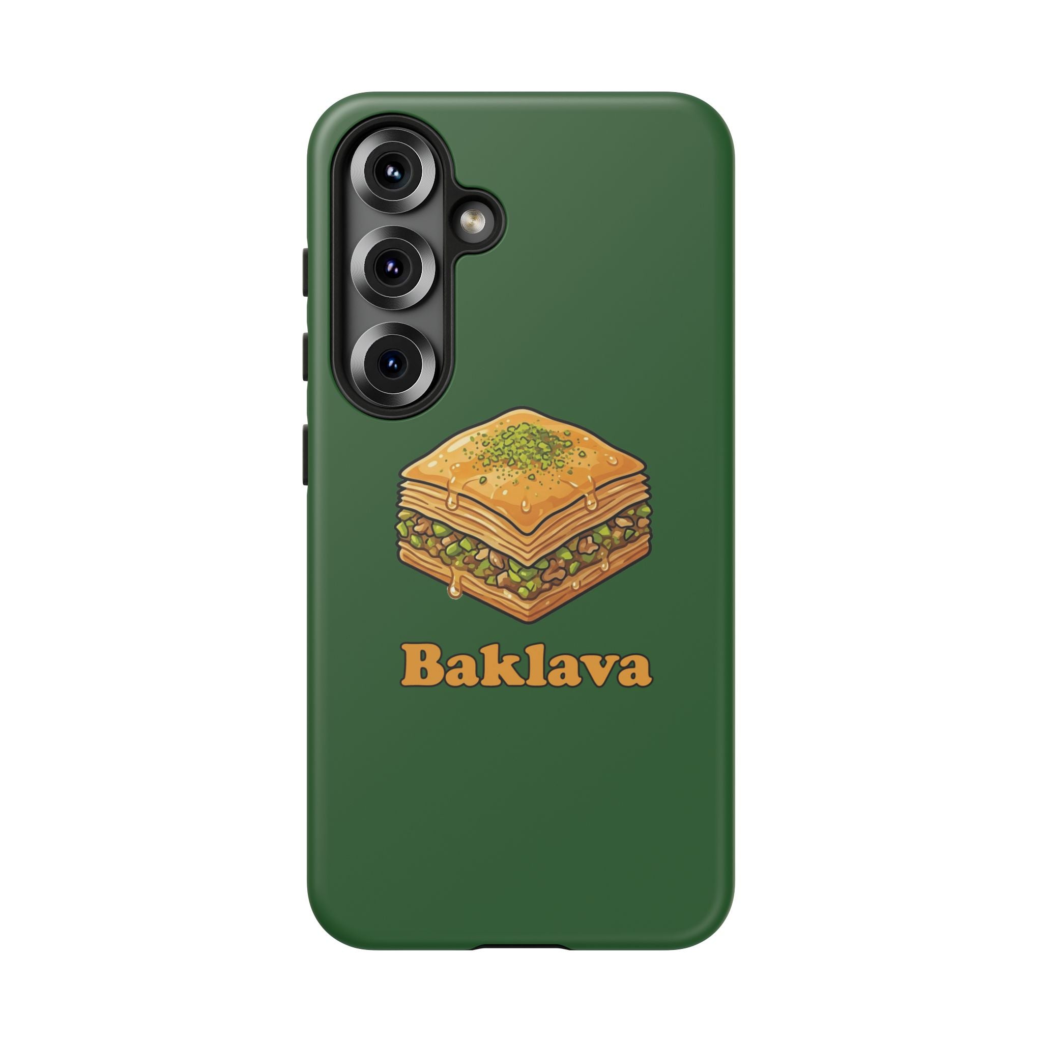 Baklava Phone Case — Cute Dessert Illustration
