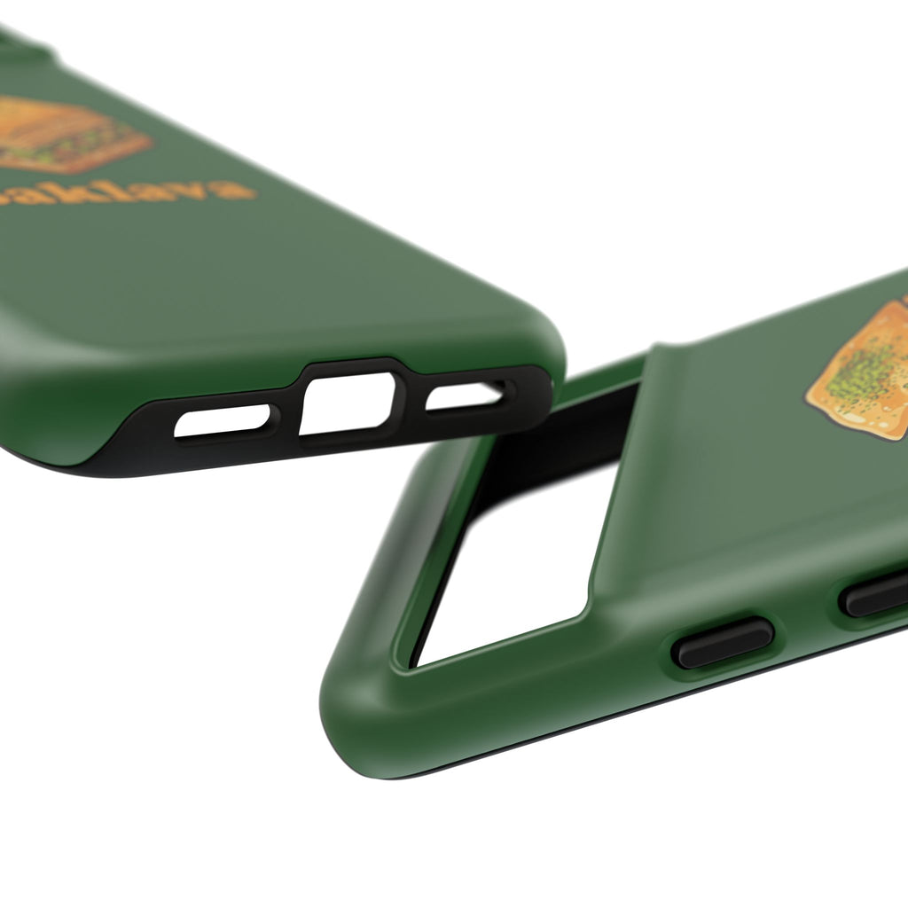 Baklava Phone Case — Cute Dessert Illustration