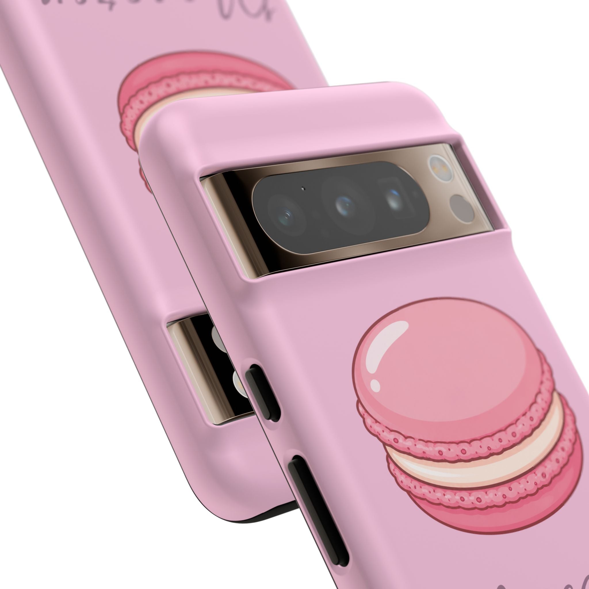 Macaron Phone Case — Cute Dessert Illustration