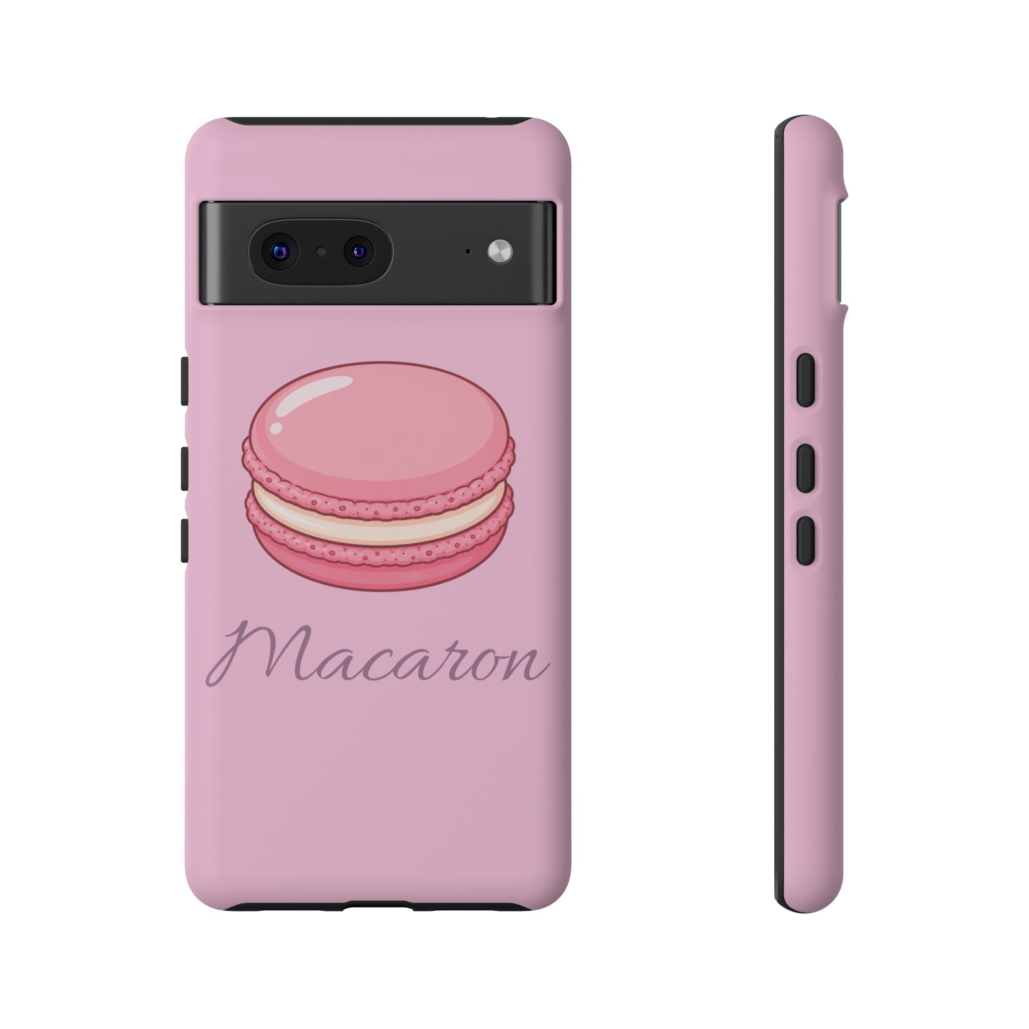 Macaron Phone Case — Cute Dessert Illustration