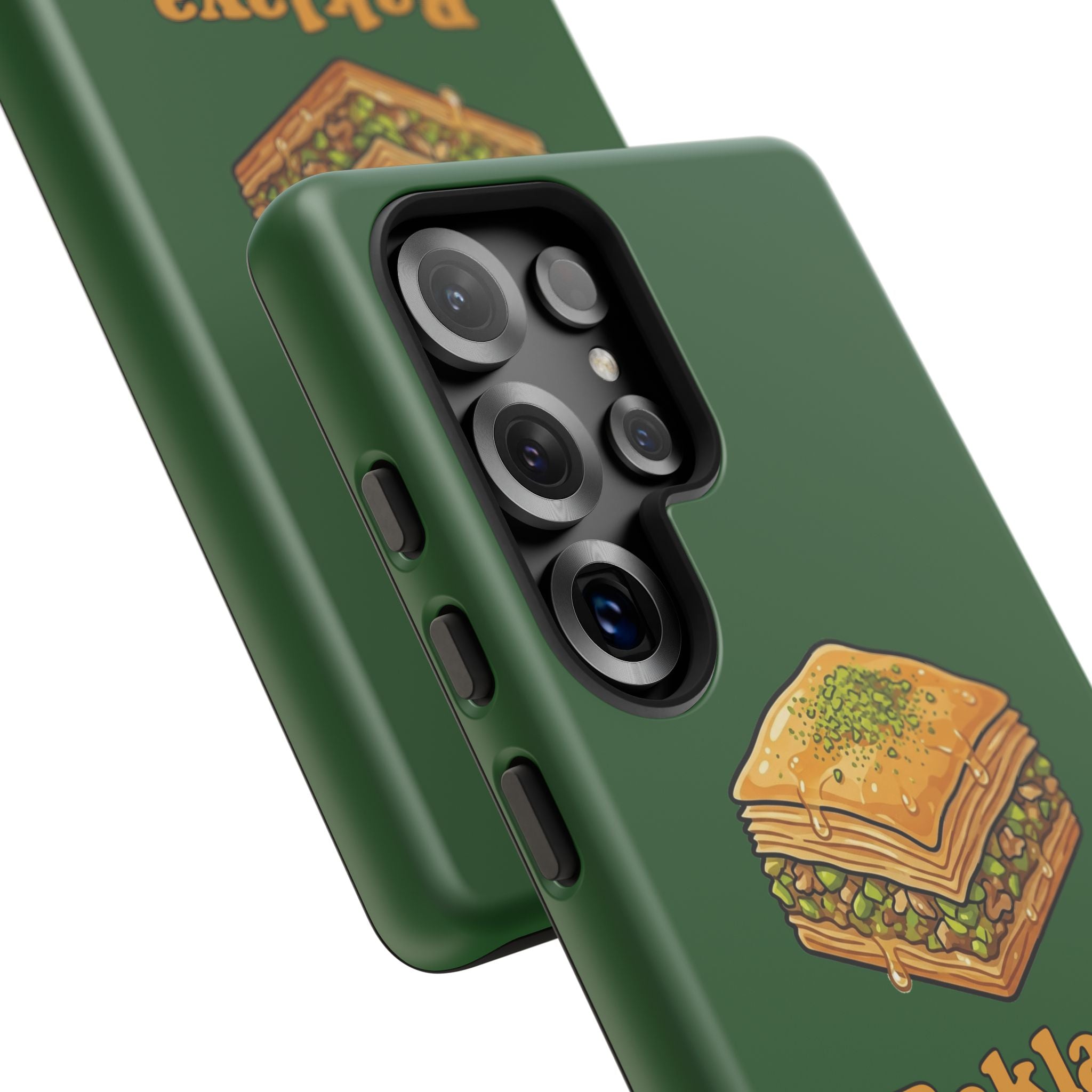 Baklava Phone Case — Cute Dessert Illustration