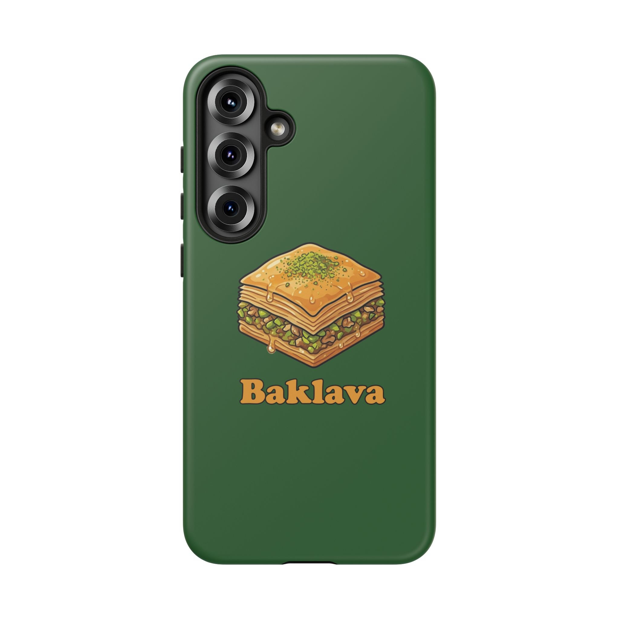 Baklava Phone Case — Cute Dessert Illustration