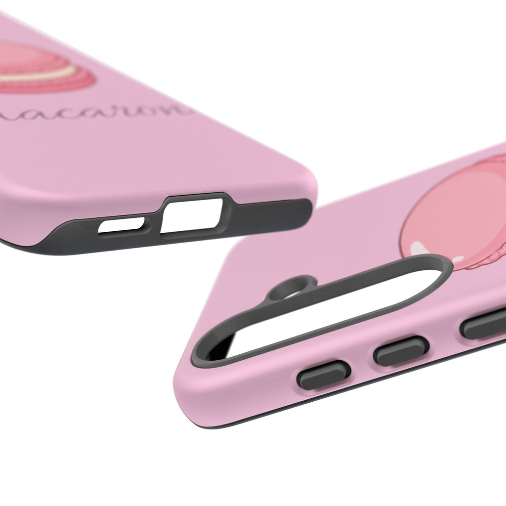 Macaron Phone Case — Cute Dessert Illustration