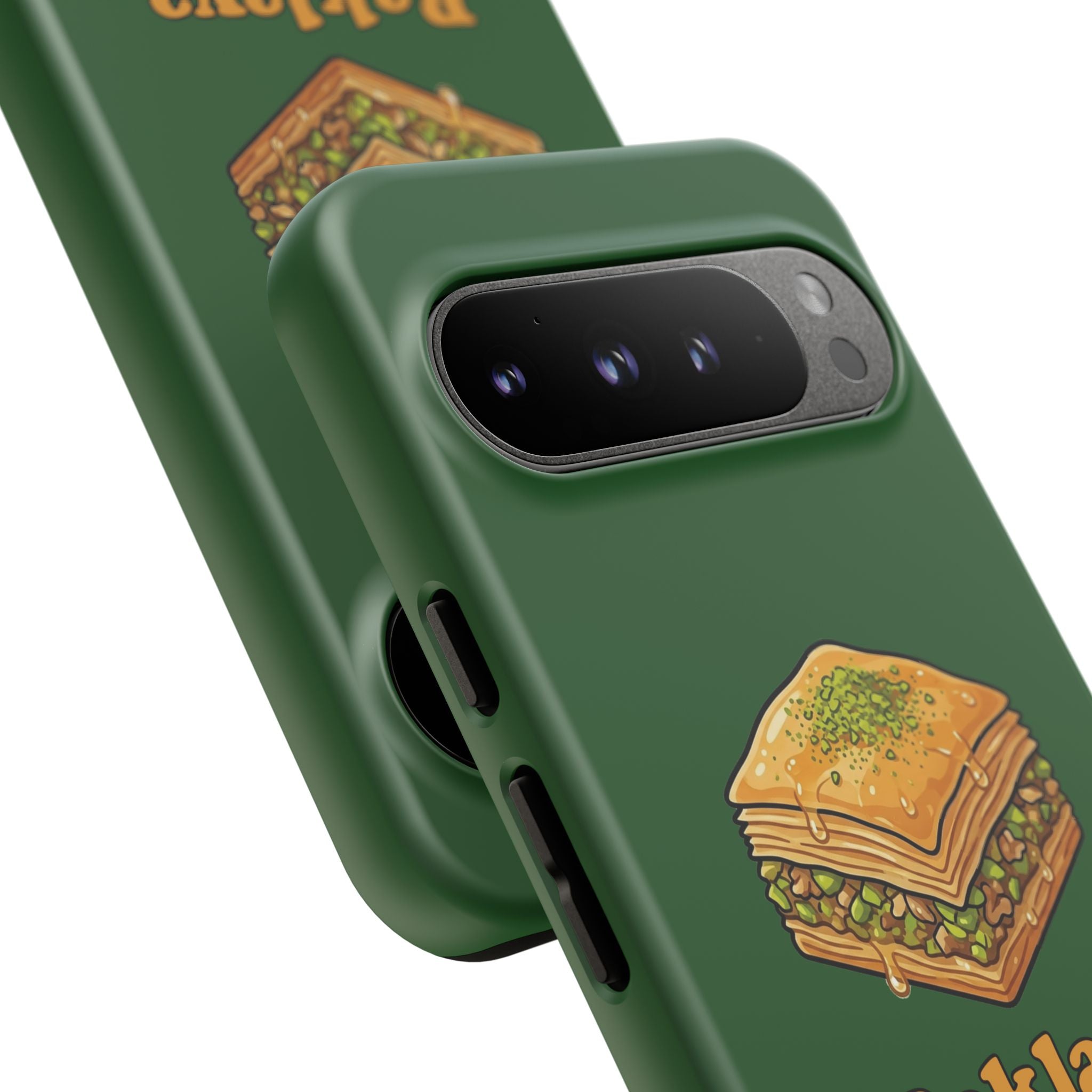 Baklava Phone Case — Cute Dessert Illustration