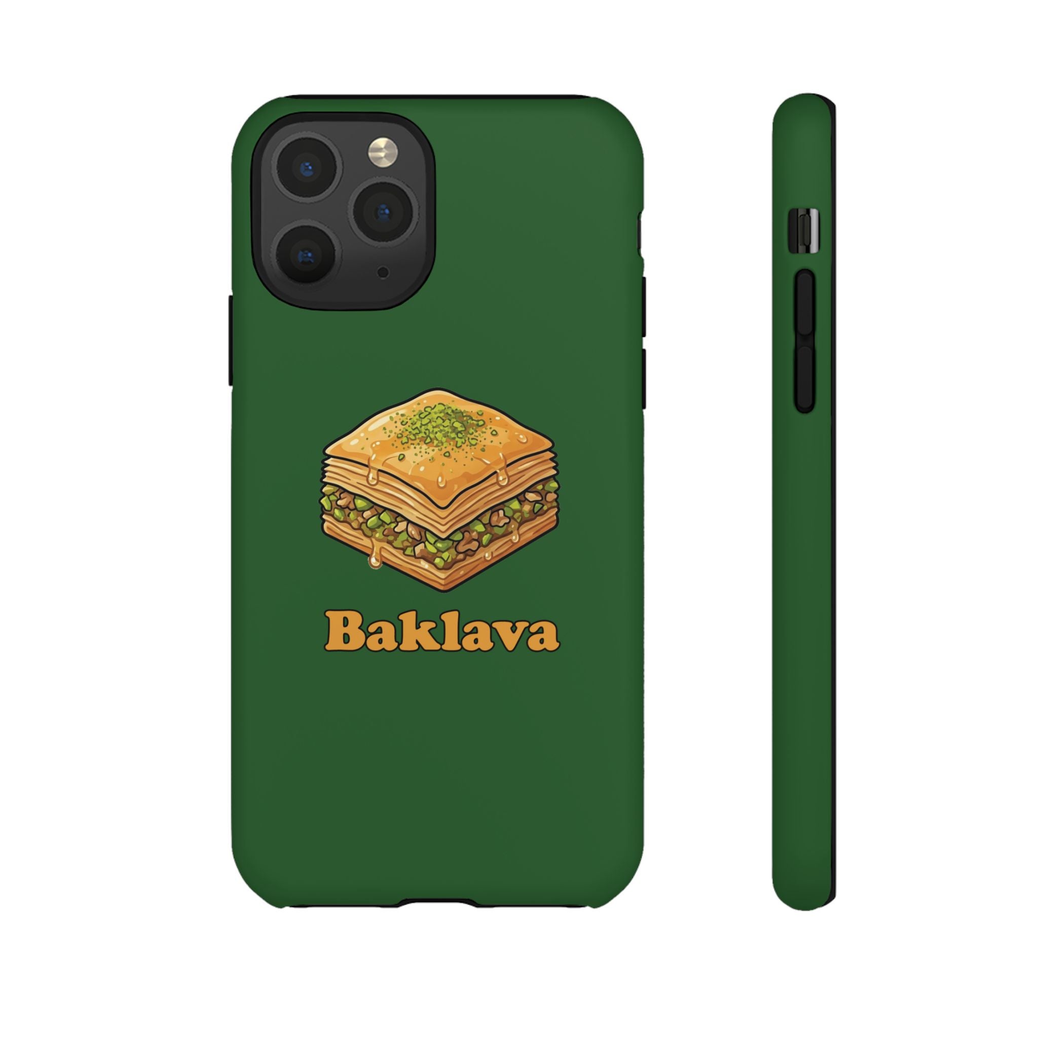 Baklava Phone Case — Cute Dessert Illustration