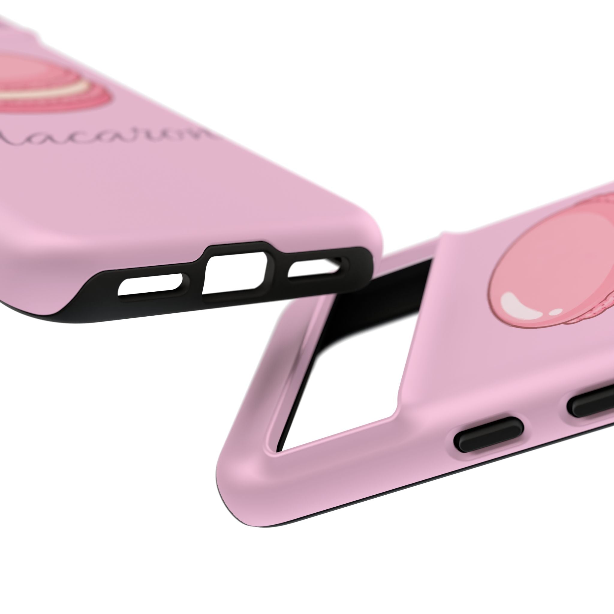 Macaron Phone Case — Cute Dessert Illustration