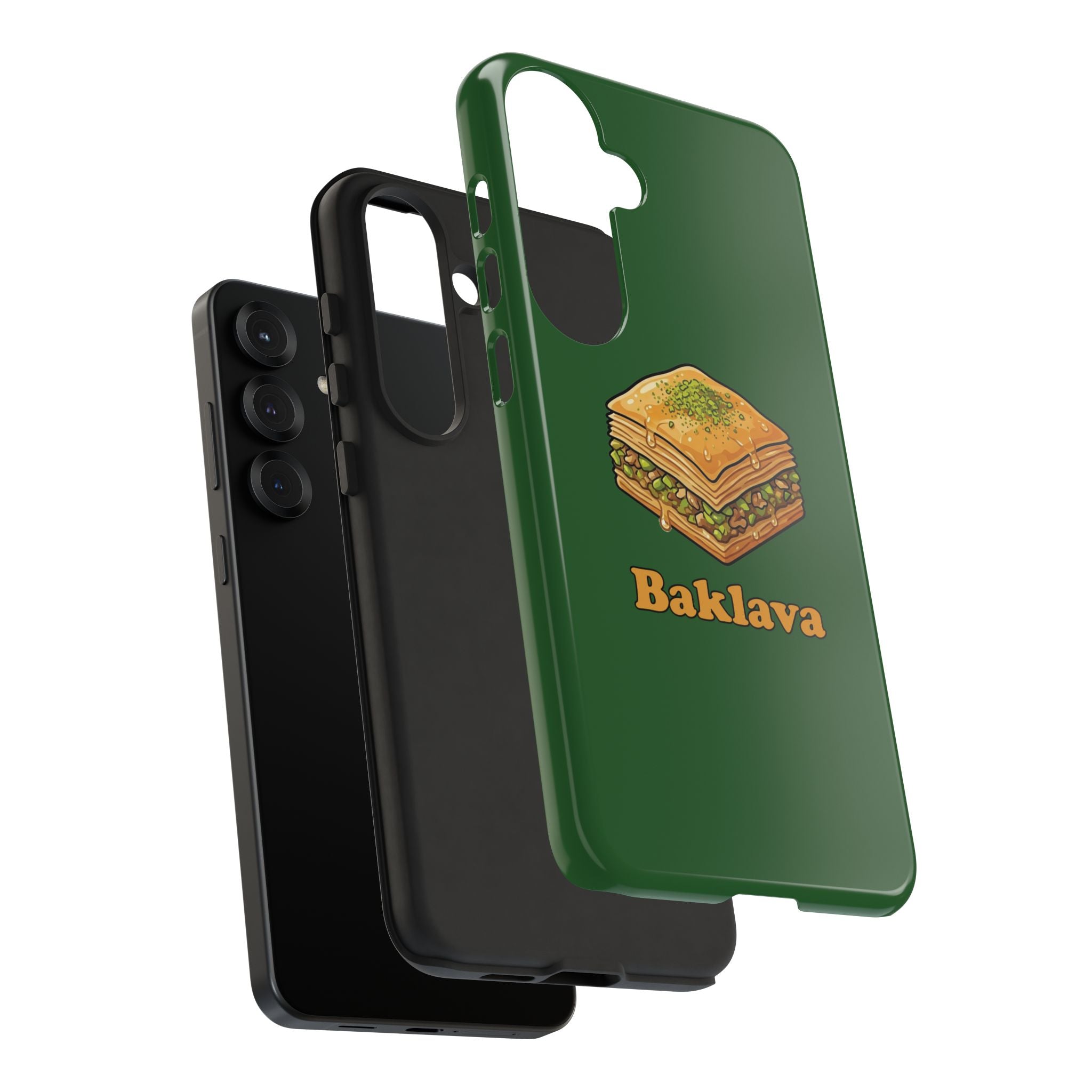 Baklava Phone Case — Cute Dessert Illustration