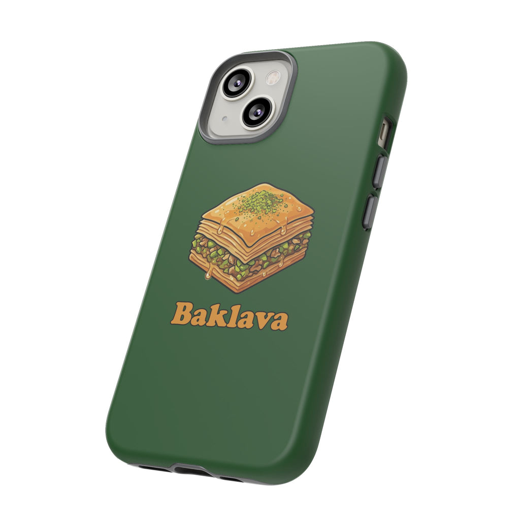 Baklava Phone Case — Cute Dessert Illustration