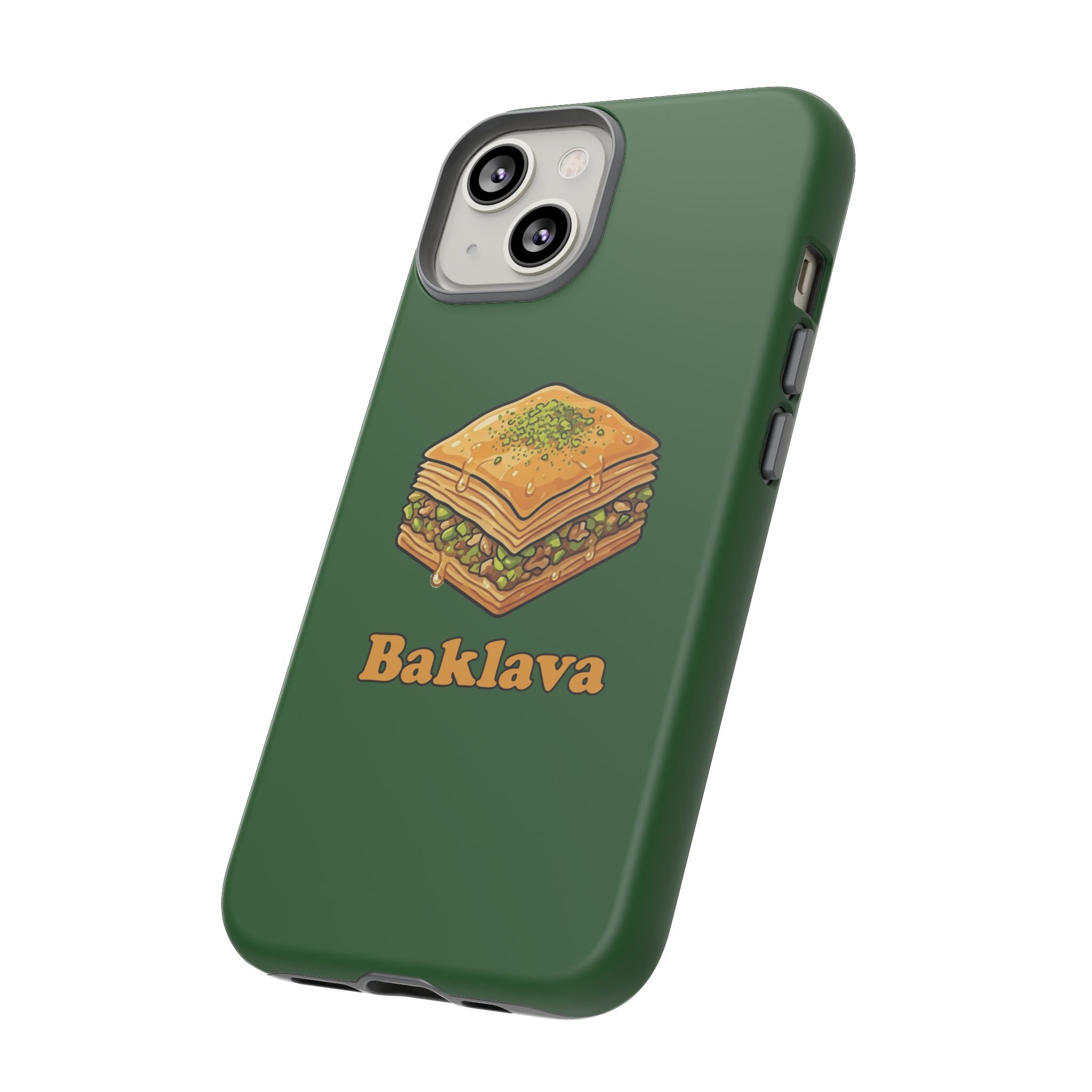 Baklava Phone Case — Cute Dessert Illustration