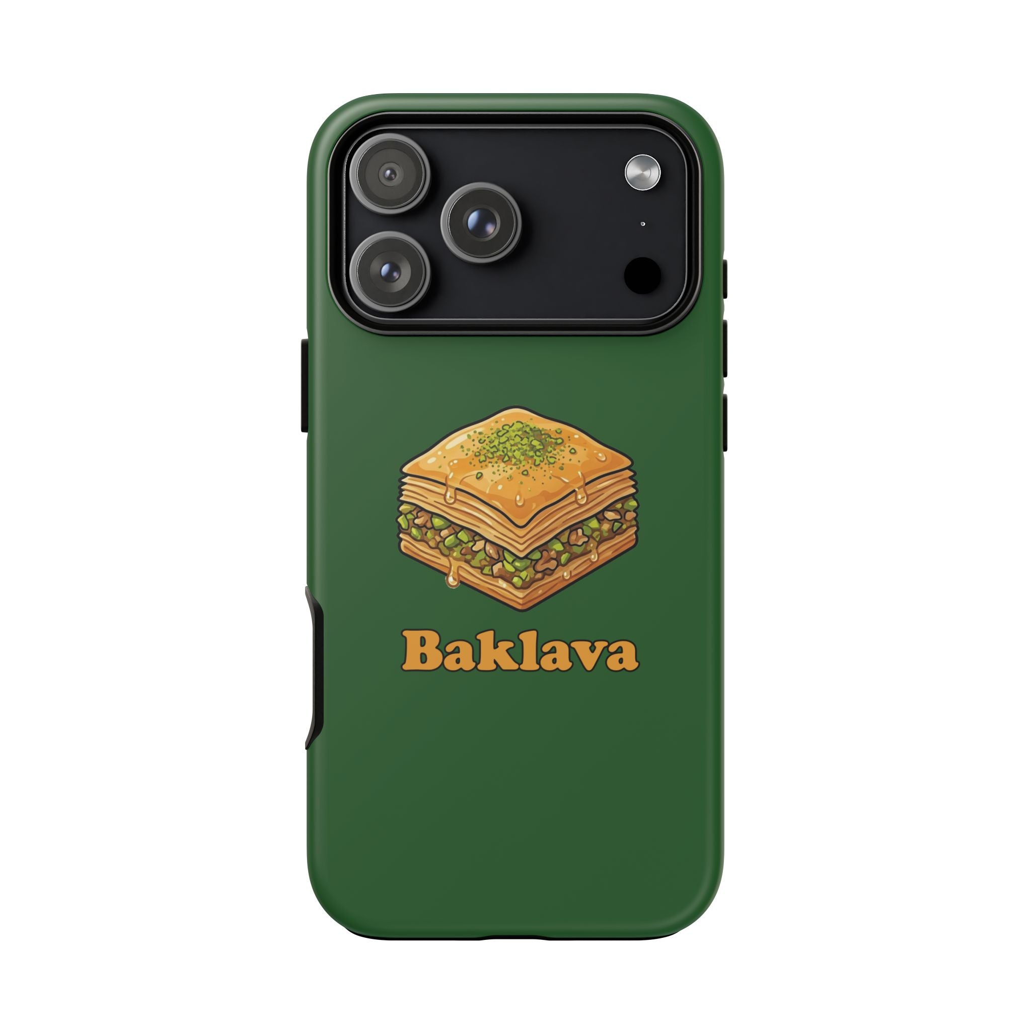 Baklava Phone Case — Cute Dessert Illustration