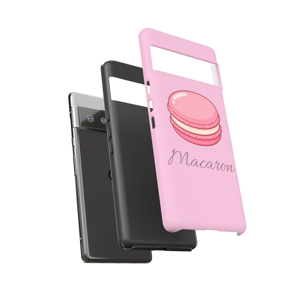Macaron Phone Case — Cute Dessert Illustration