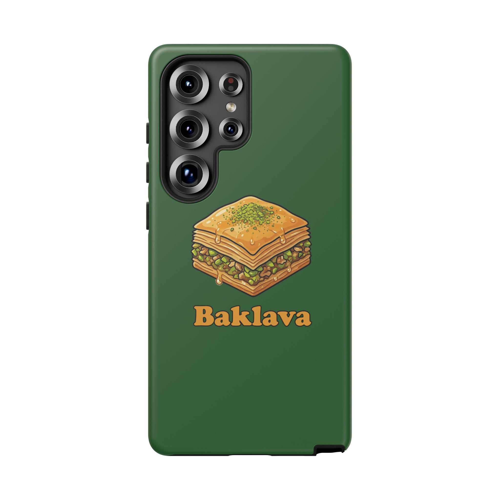 Baklava Phone Case — Cute Dessert Illustration