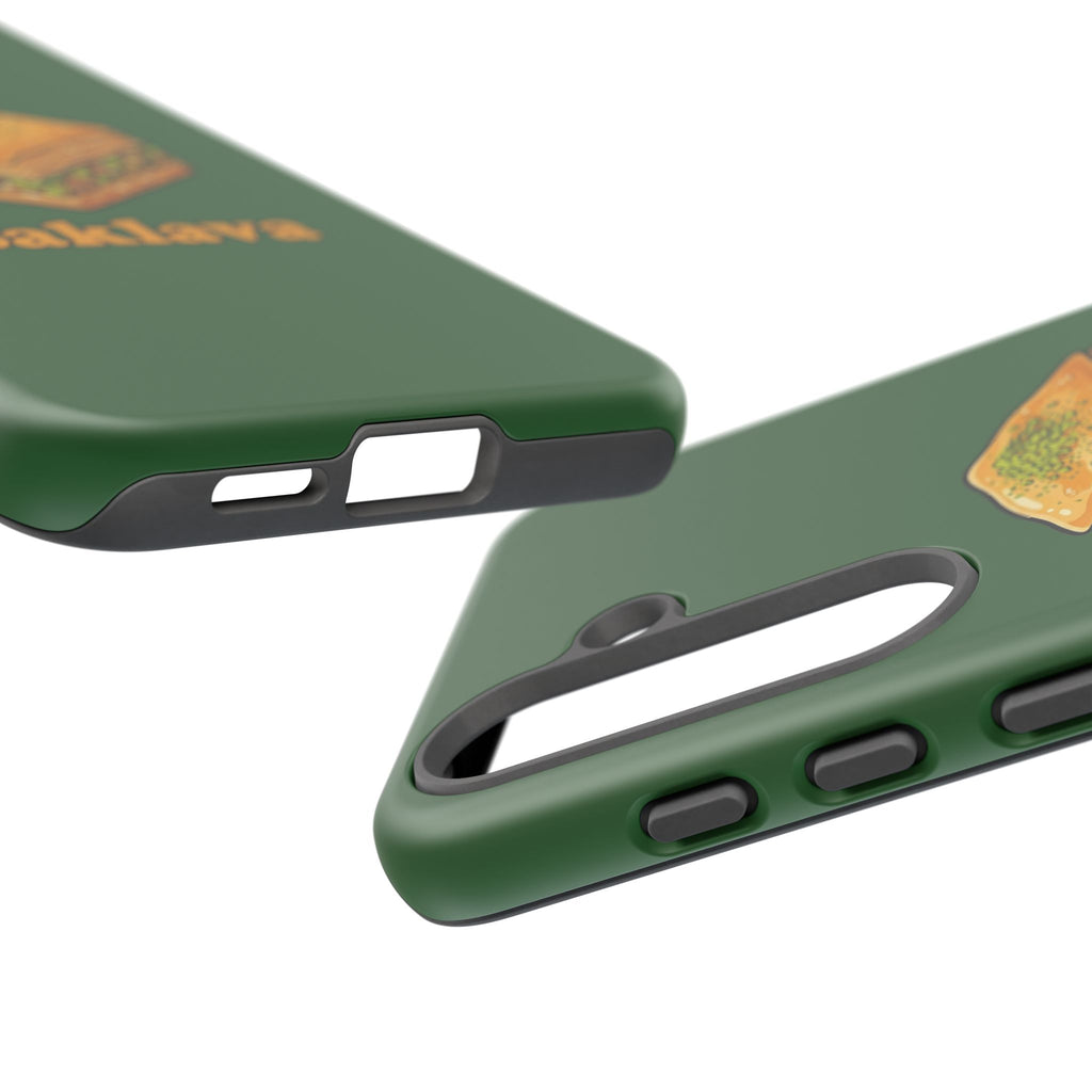 Baklava Phone Case — Cute Dessert Illustration