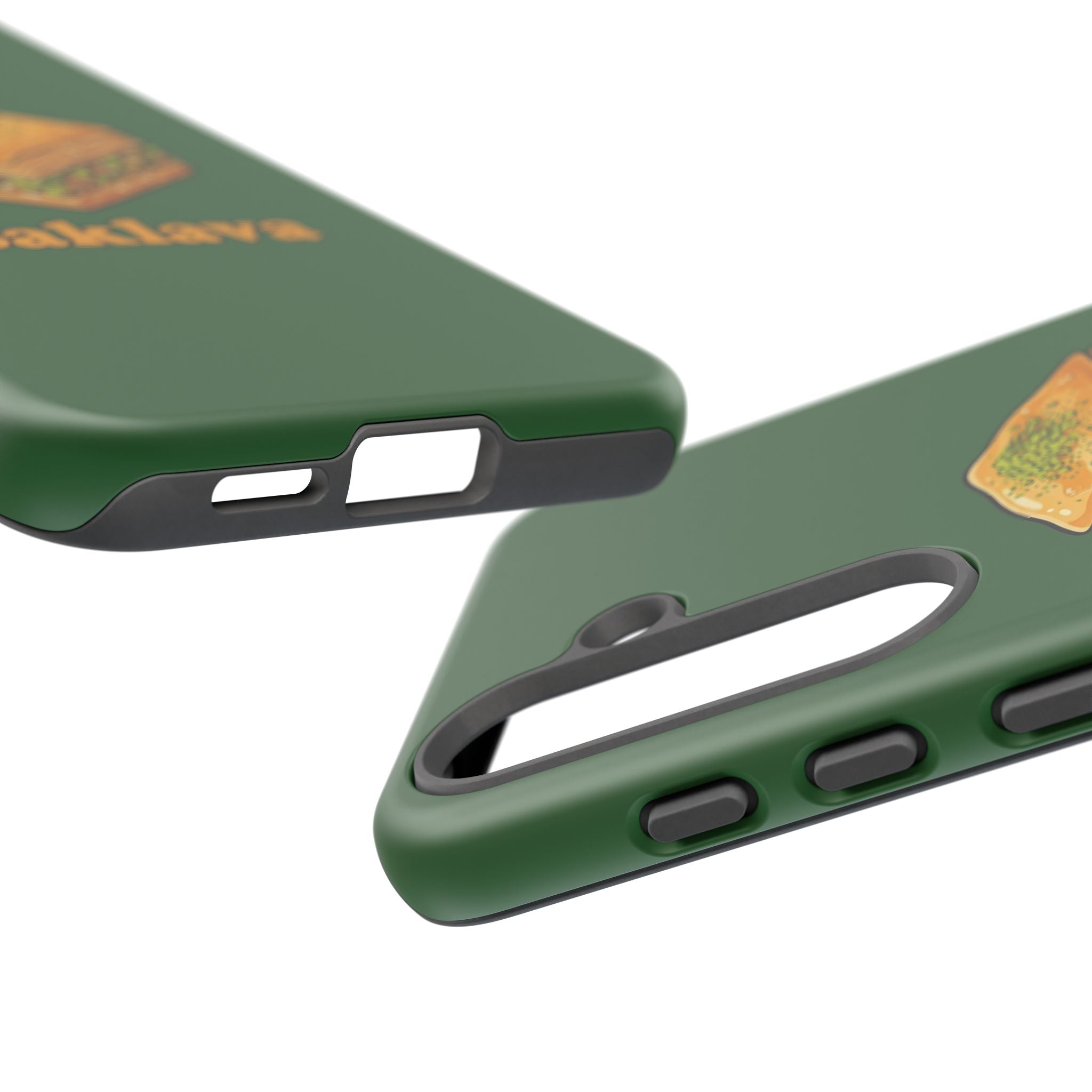 Baklava Phone Case — Cute Dessert Illustration