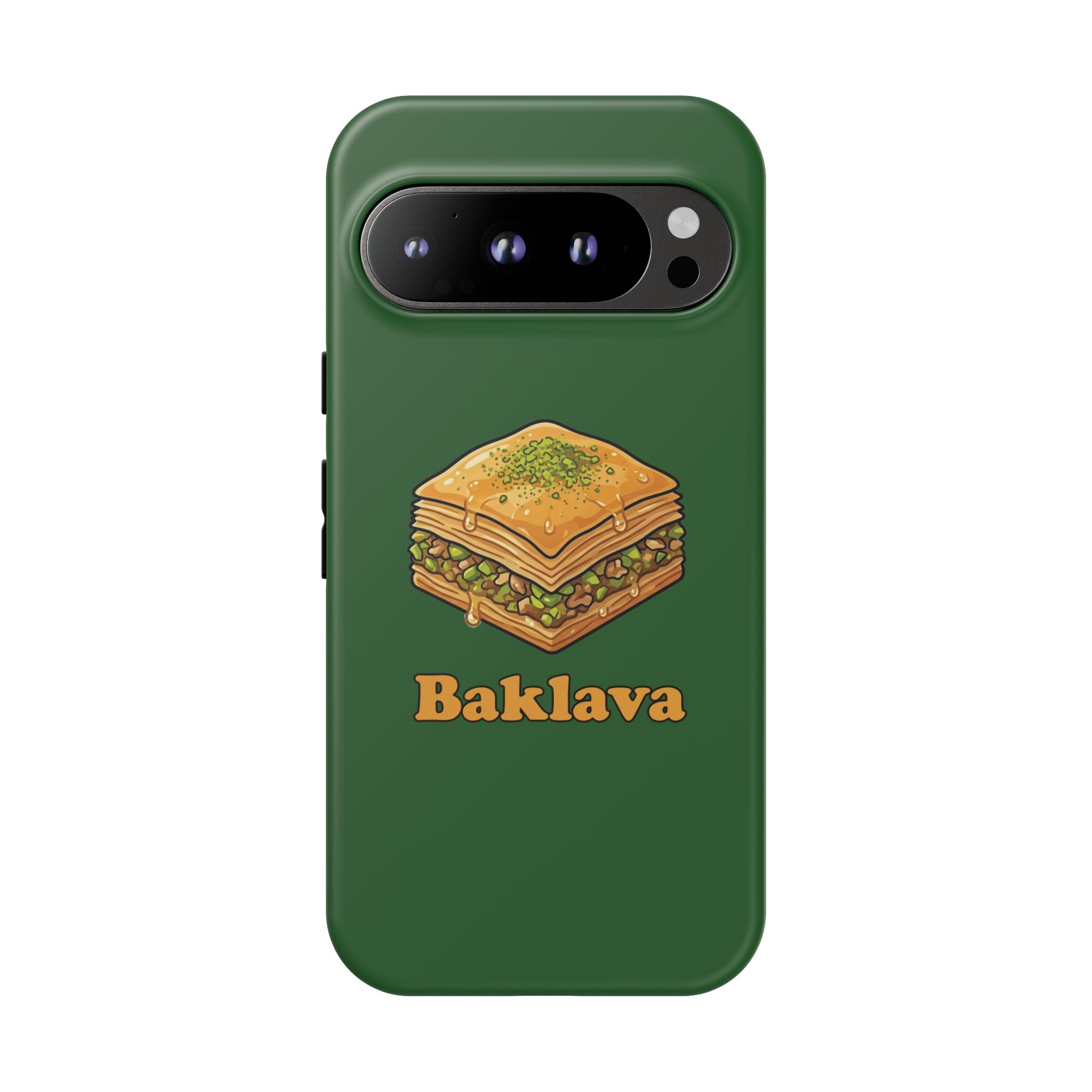 Baklava Phone Case — Cute Dessert Illustration