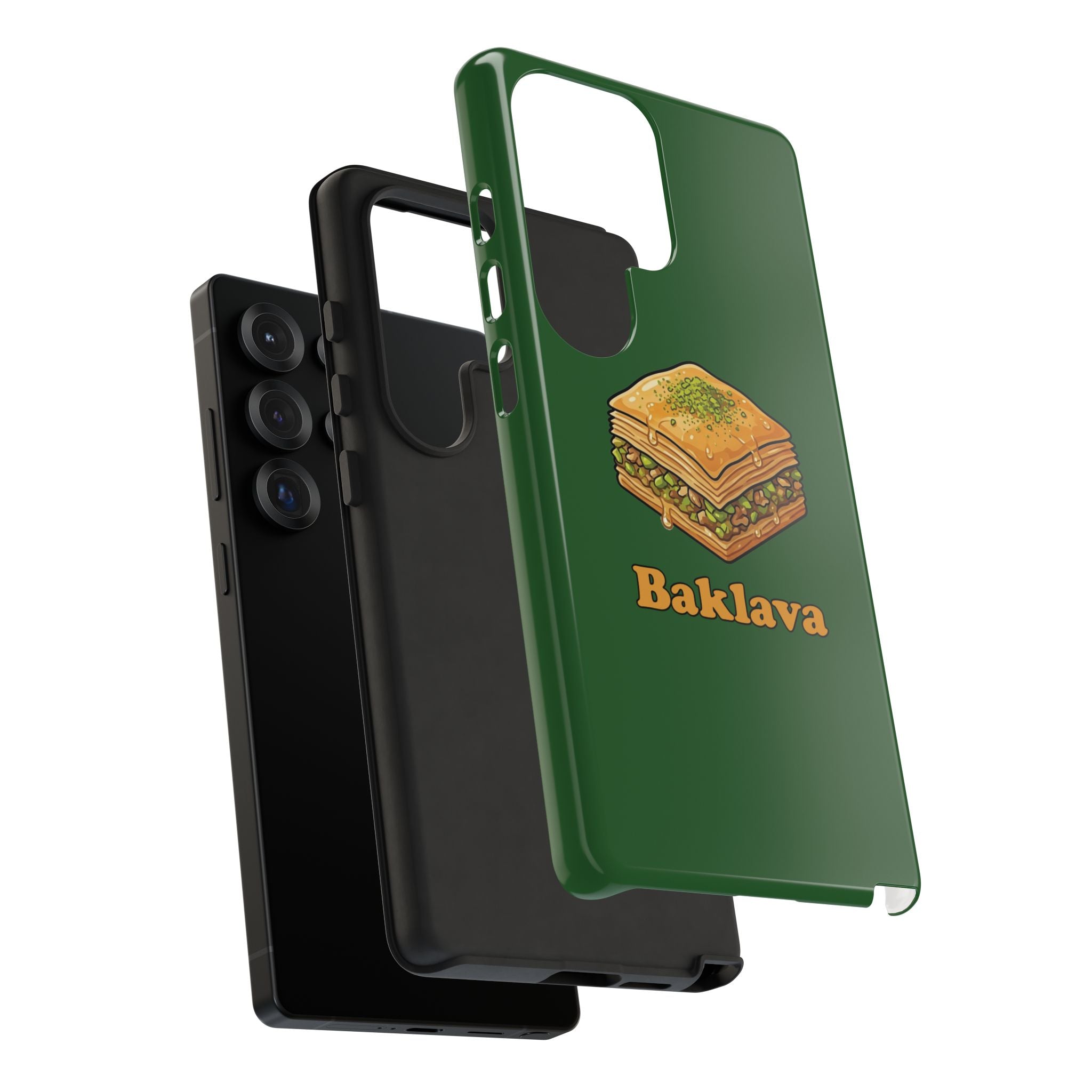 Baklava Phone Case — Cute Dessert Illustration