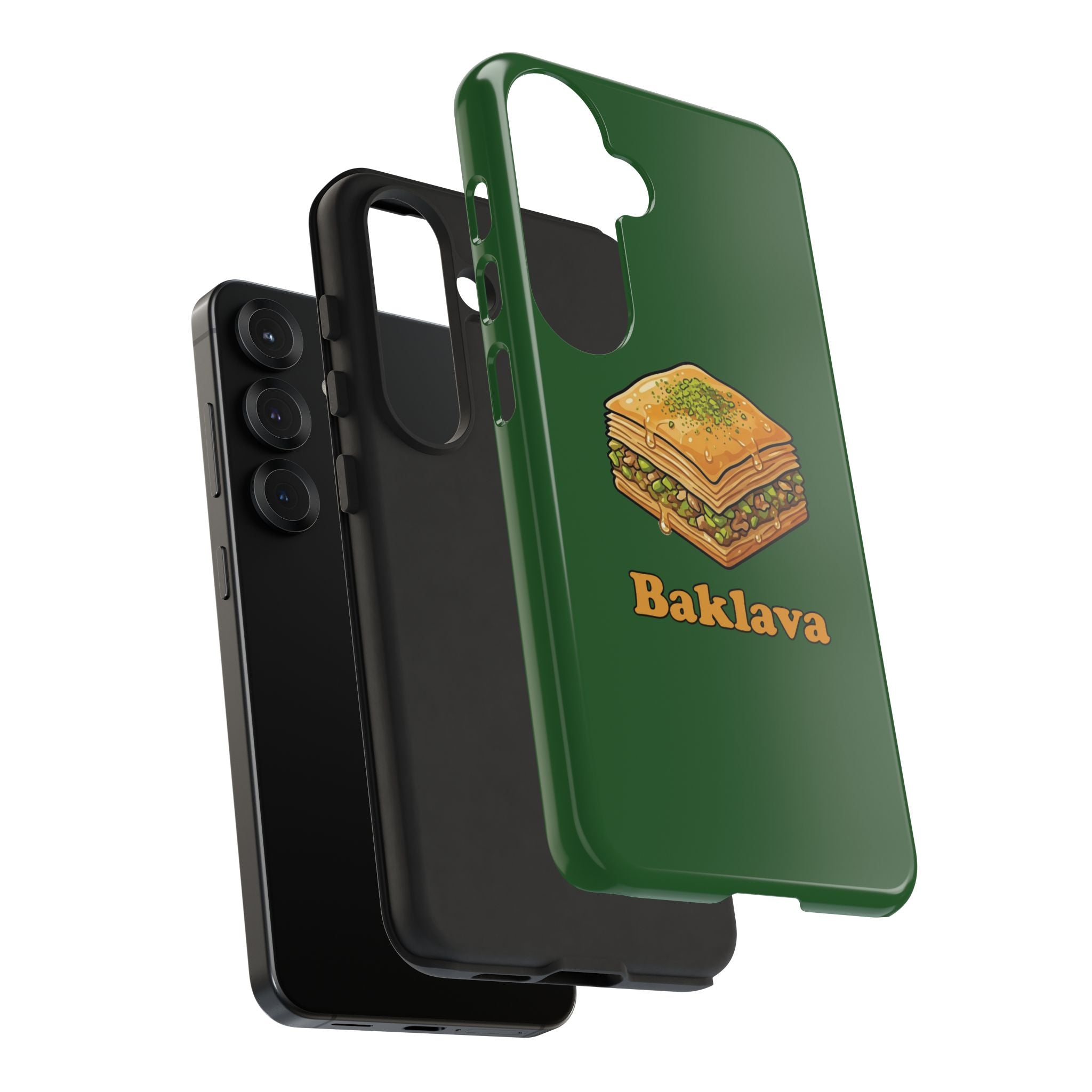 Baklava Phone Case — Cute Dessert Illustration