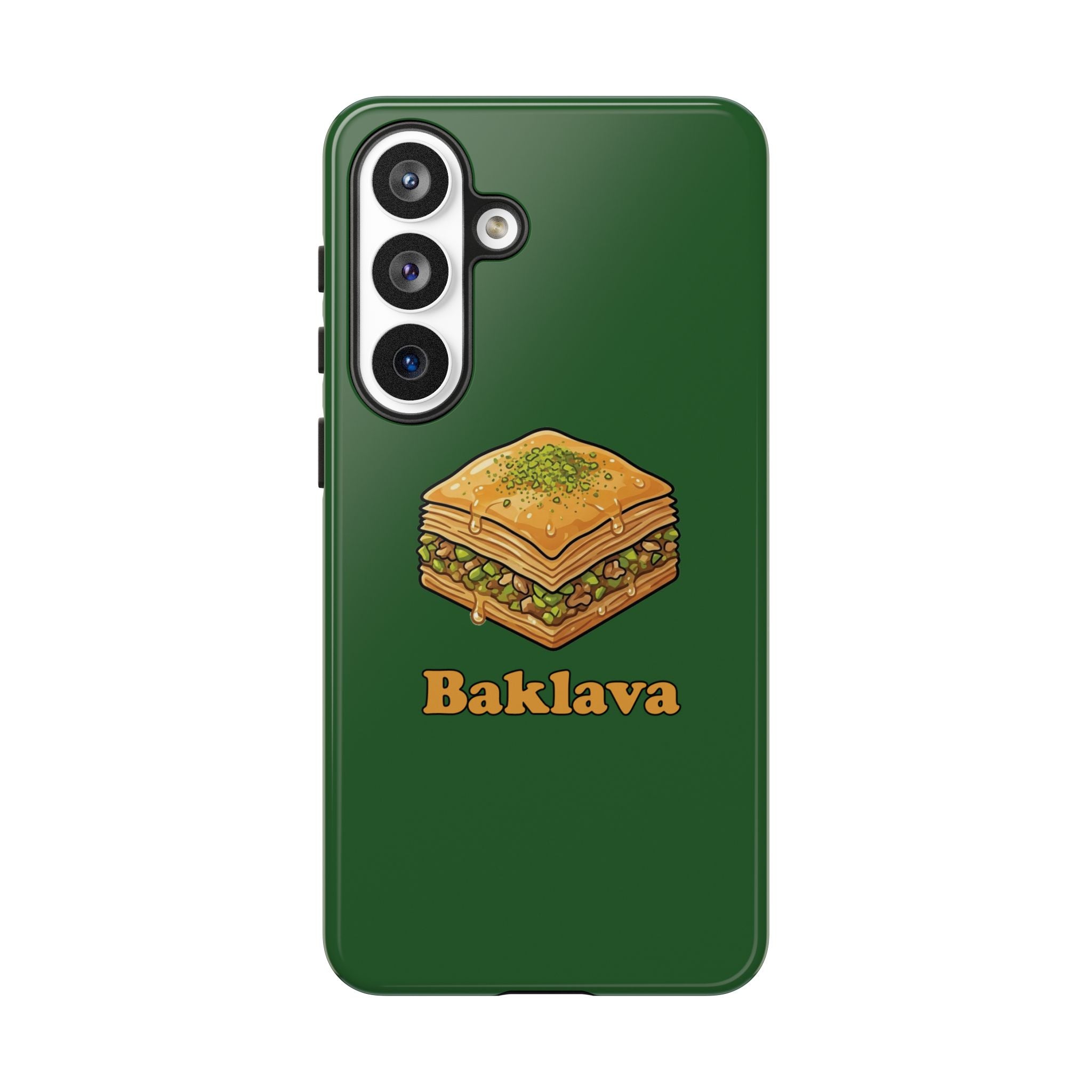 Baklava Phone Case — Cute Dessert Illustration