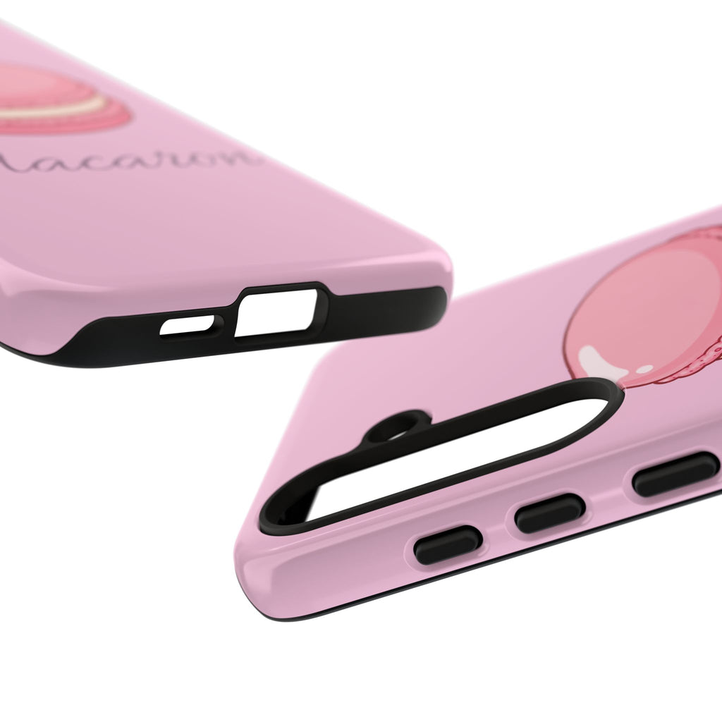 Macaron Phone Case — Cute Dessert Illustration
