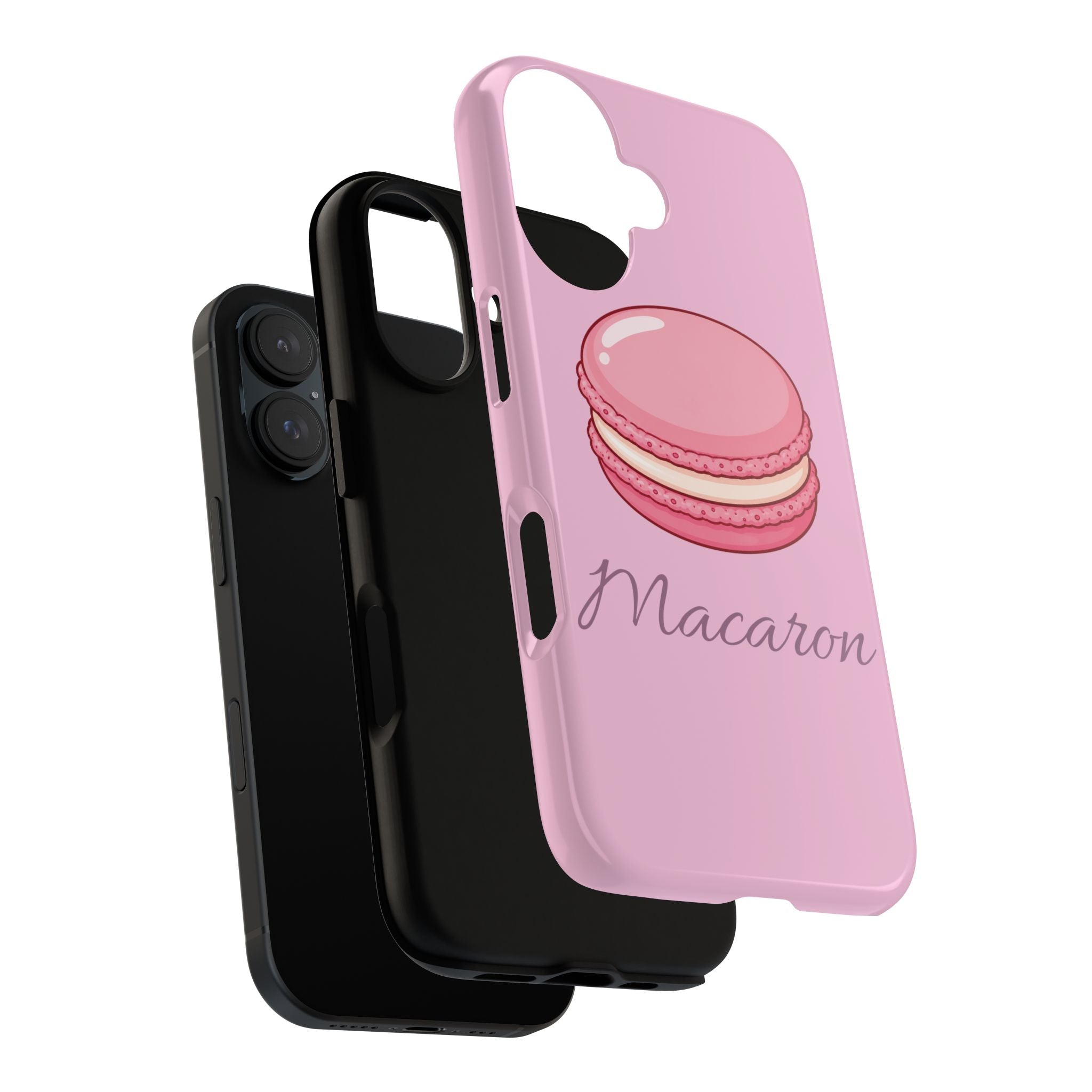 Macaron Phone Case — Cute Dessert Illustration