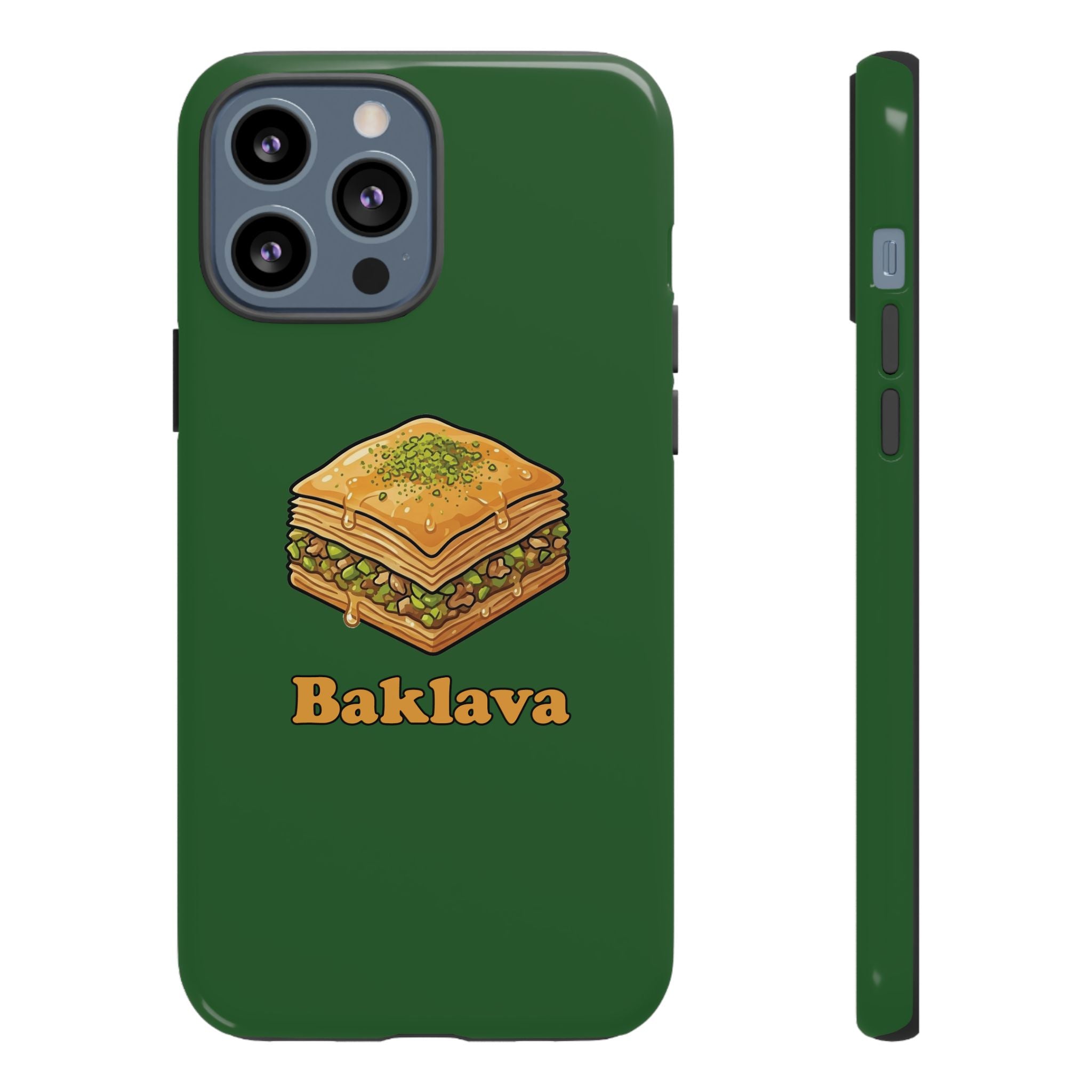 Baklava Phone Case — Cute Dessert Illustration