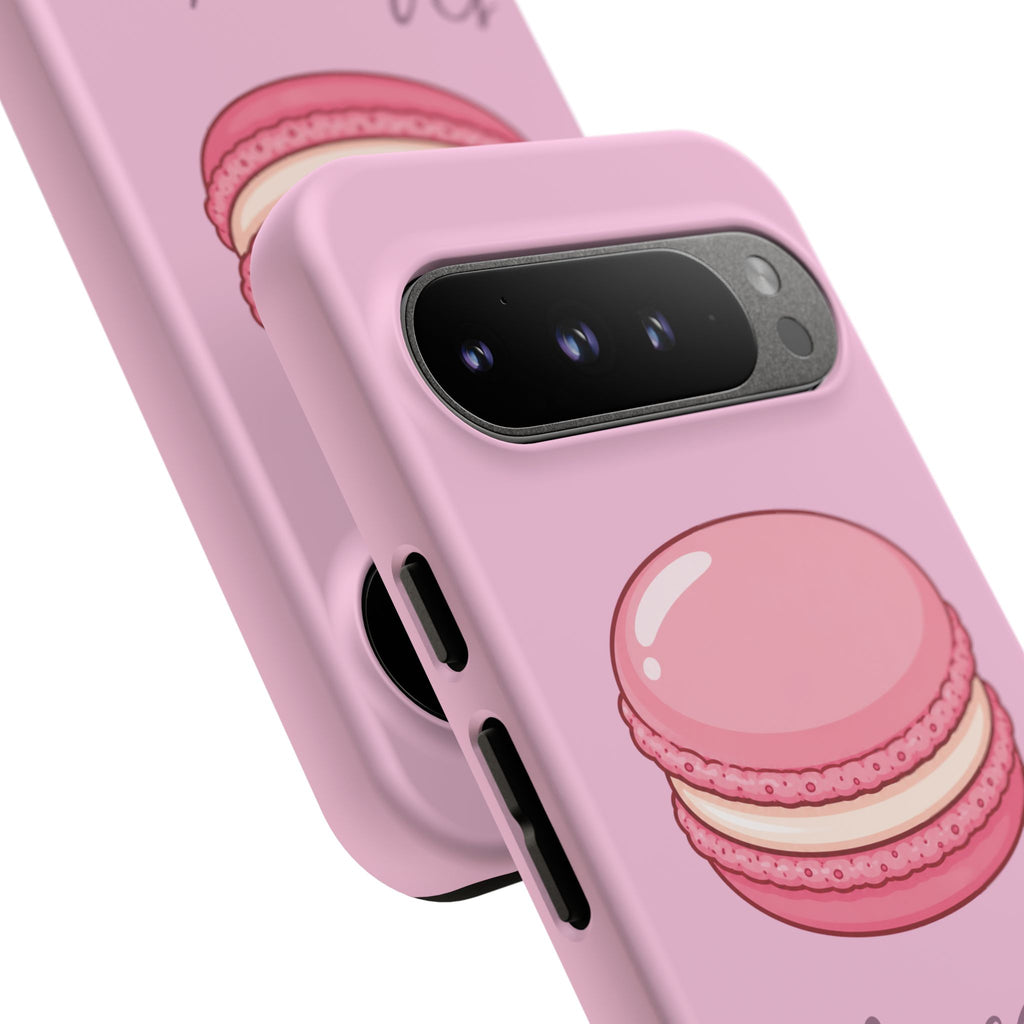 Macaron Phone Case — Cute Dessert Illustration