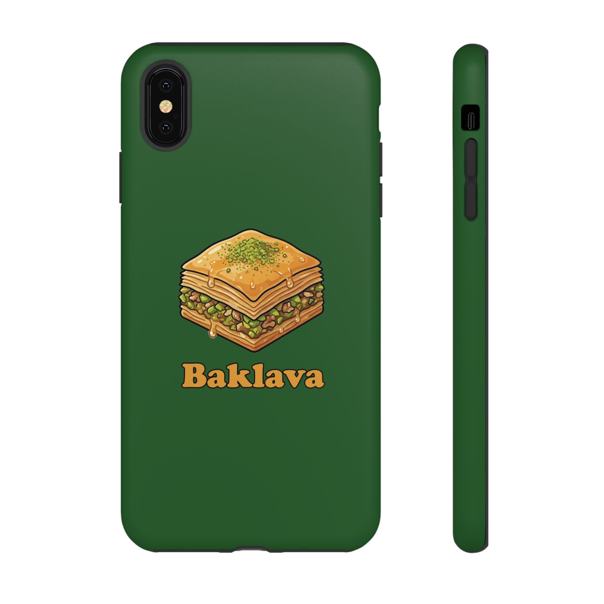Baklava Phone Case — Cute Dessert Illustration