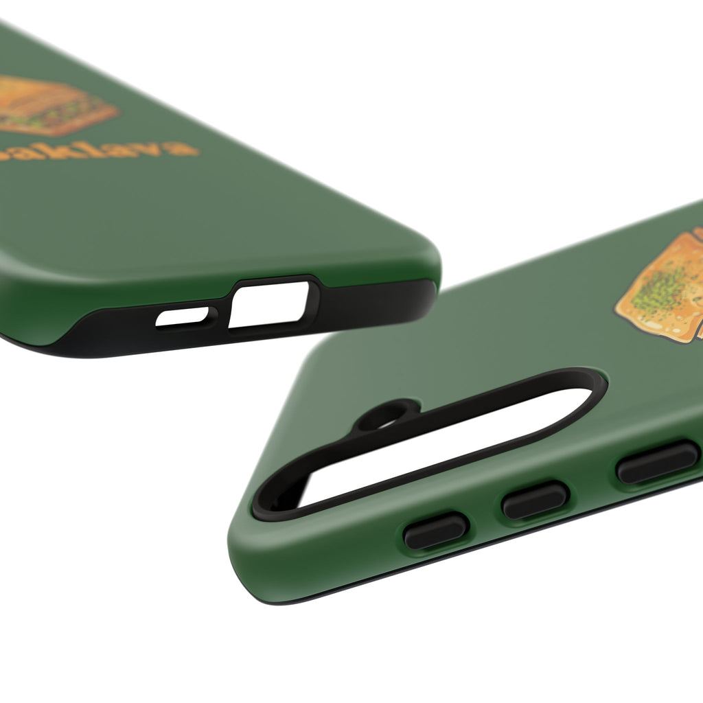 Baklava Phone Case — Cute Dessert Illustration