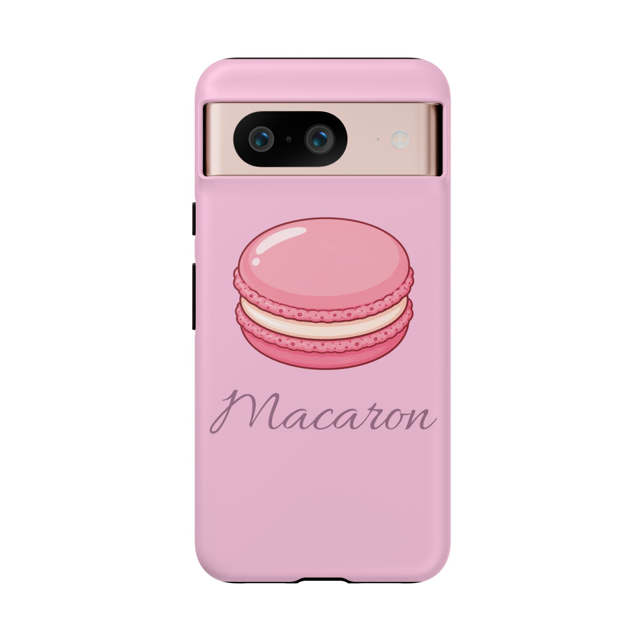 Macaron Phone Case — Cute Dessert Illustration