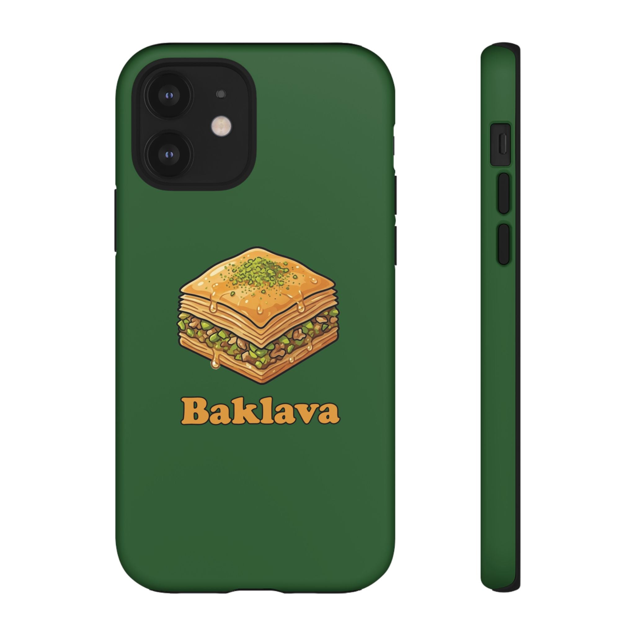 Baklava Phone Case — Cute Dessert Illustration