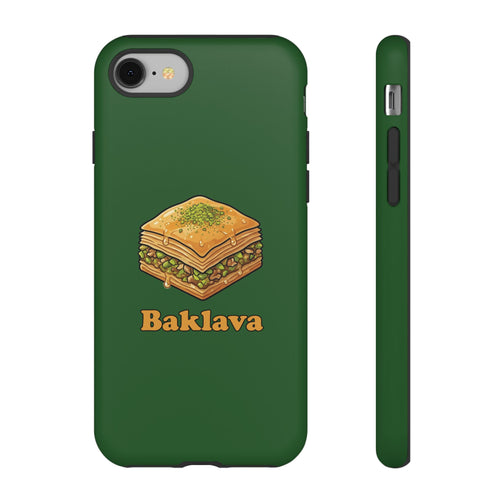 Baklava Phone Case — Cute Dessert Illustration