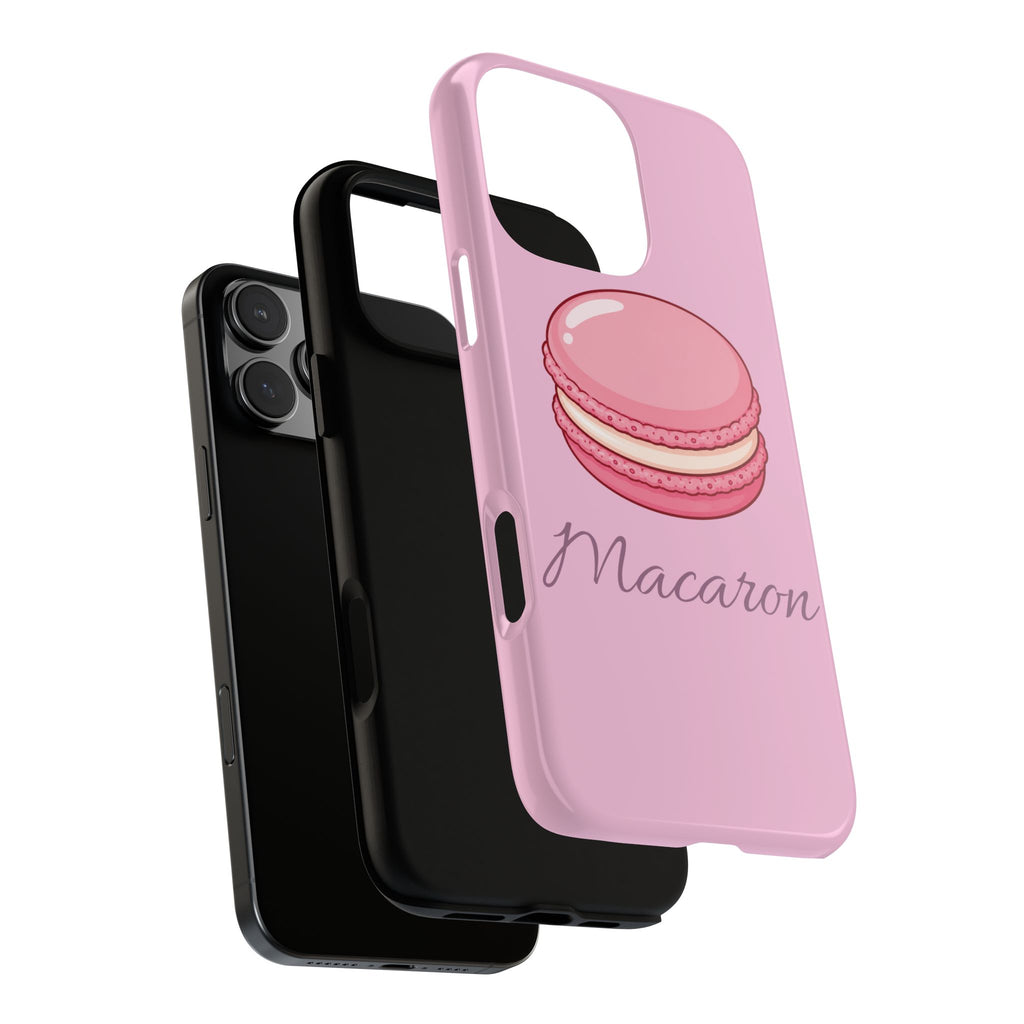Macaron Phone Case — Cute Dessert Illustration