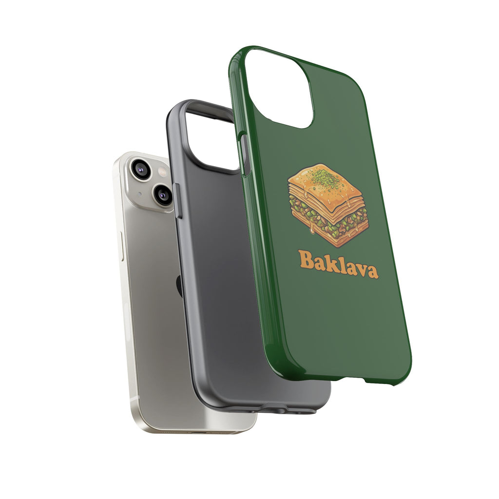 Baklava Phone Case — Cute Dessert Illustration